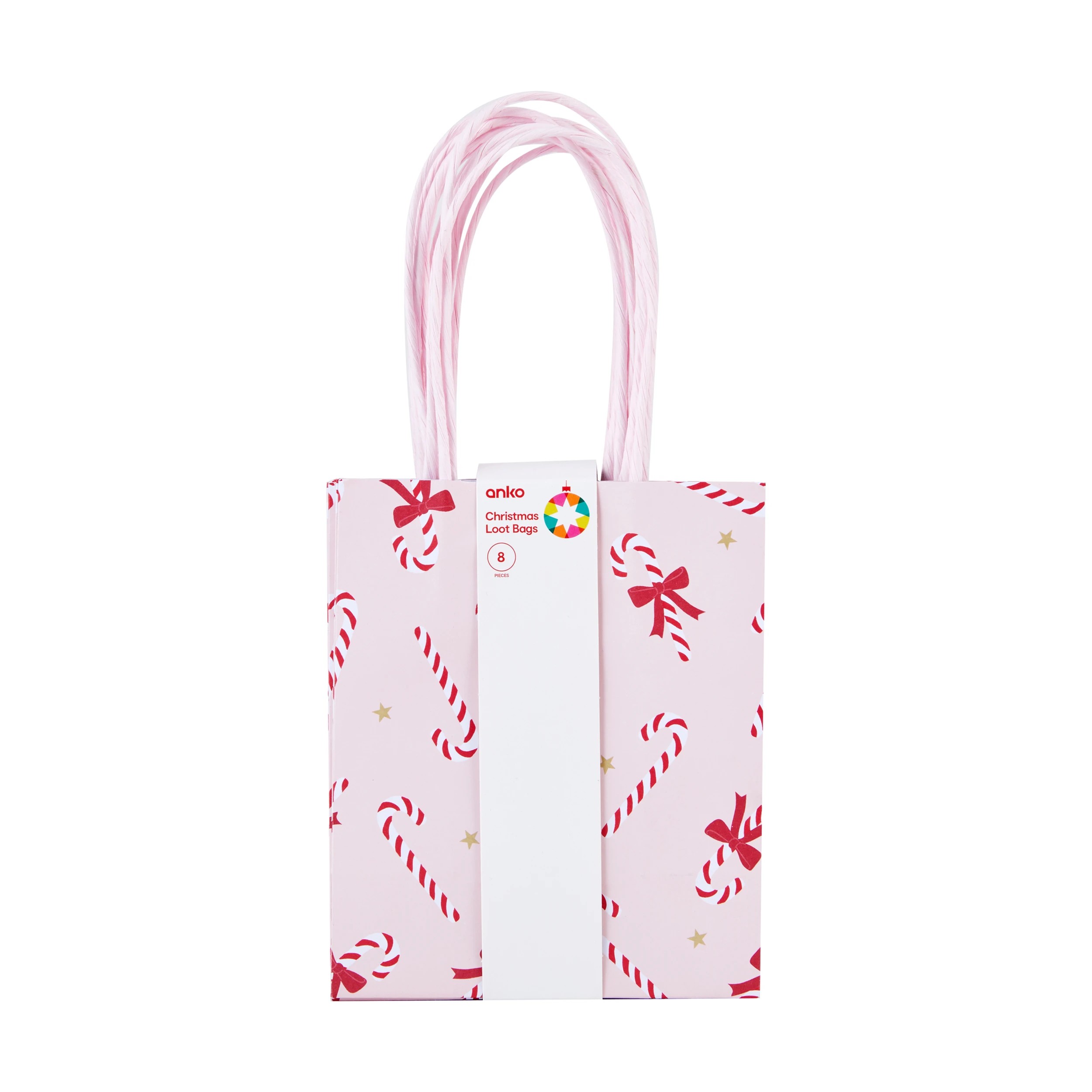 6 8 Piece Christmas Loot Bags, 6 of 7