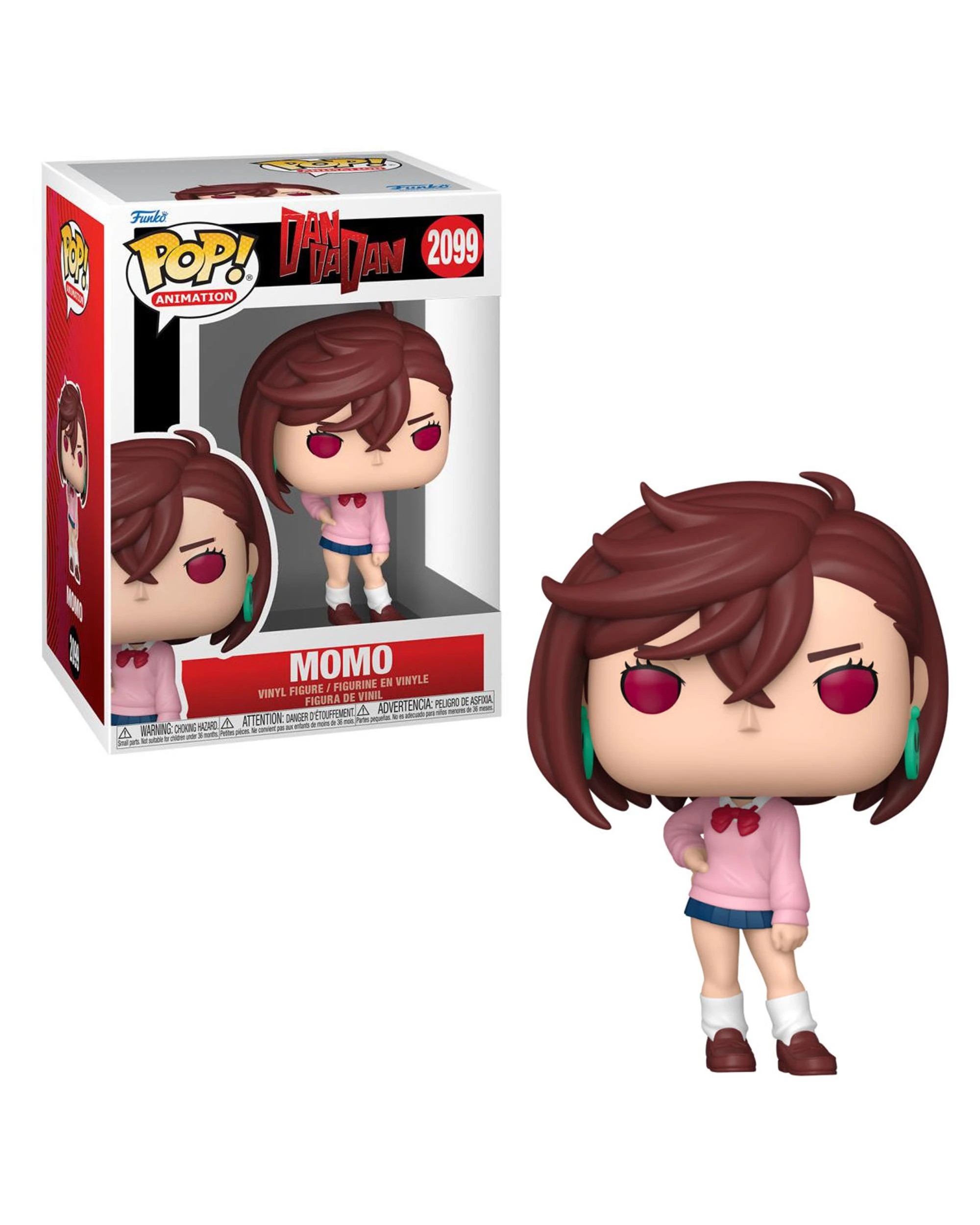 1 Dan Da Dan Momo Ayase Funko POP! Vinyl, 1 of 3
