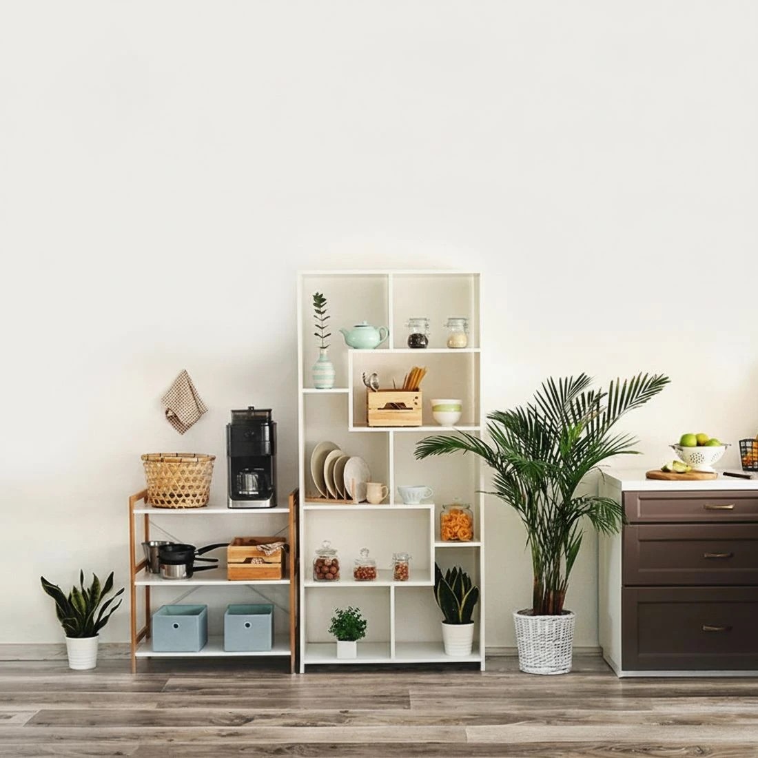 5 Artiss Floating Wall Shelves Bookshelf Display Storage Space Saving Modern Decor Easy Install Sturdy - White, 5 of 7