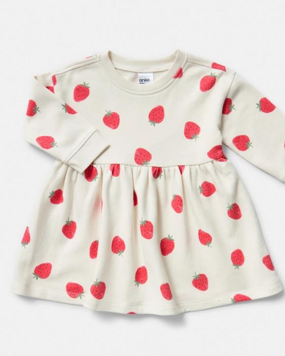 Long Sleeve Terry Dress