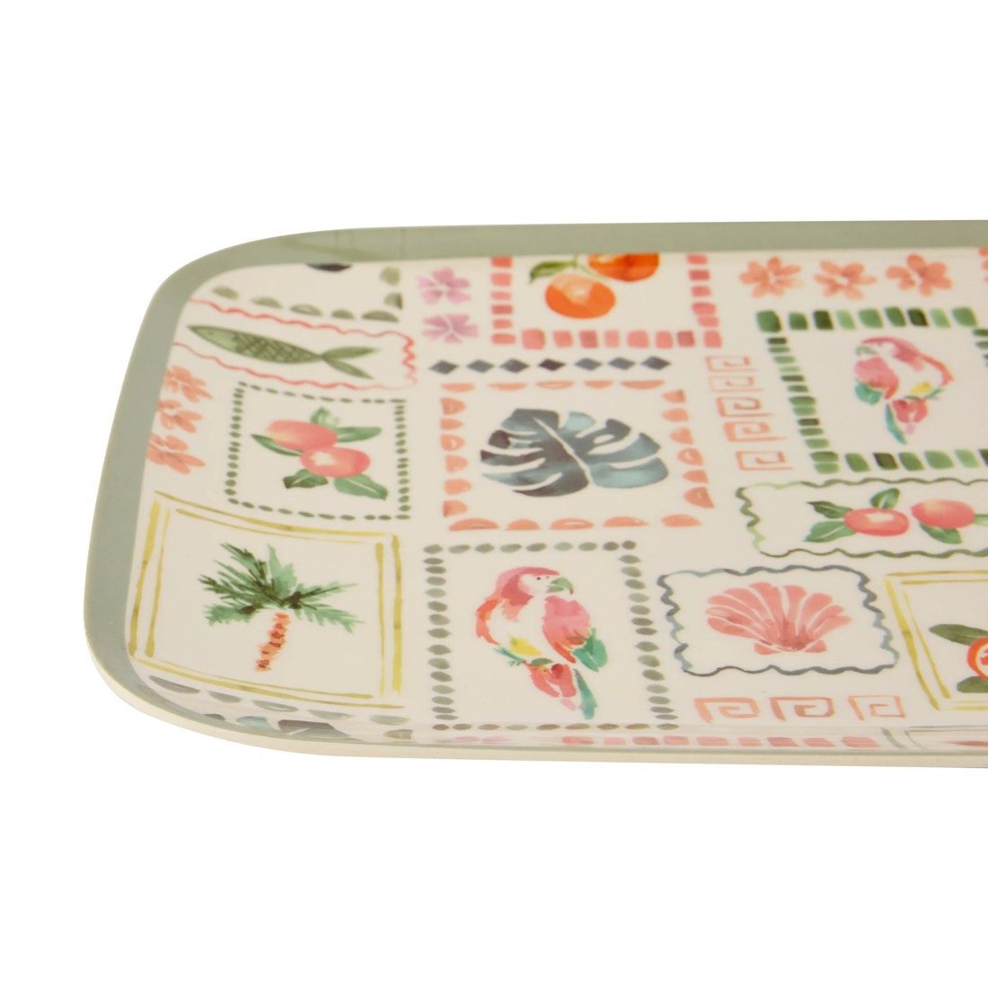 2 Tropical Rectangle Platter, 2 of 4