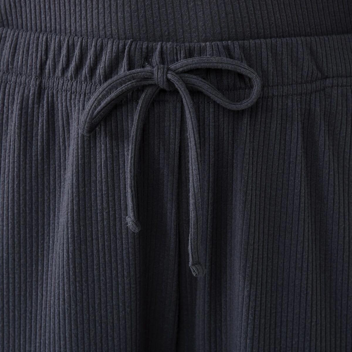 4 Brushed Rib Flare Pants Wshd Slate, 4 of 6