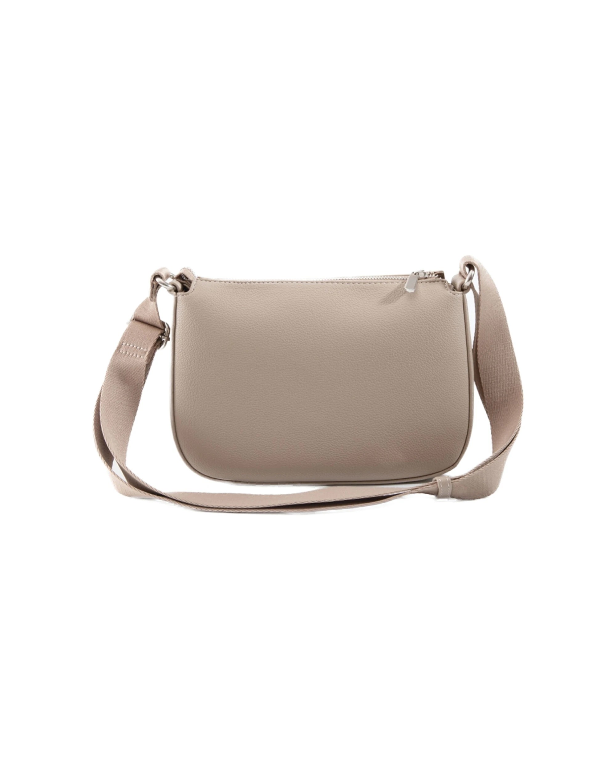 2 Tosca Crossbody Bag Textured Adjustable Strap Everyday Handbag Taupe - Beige, 2 of 5