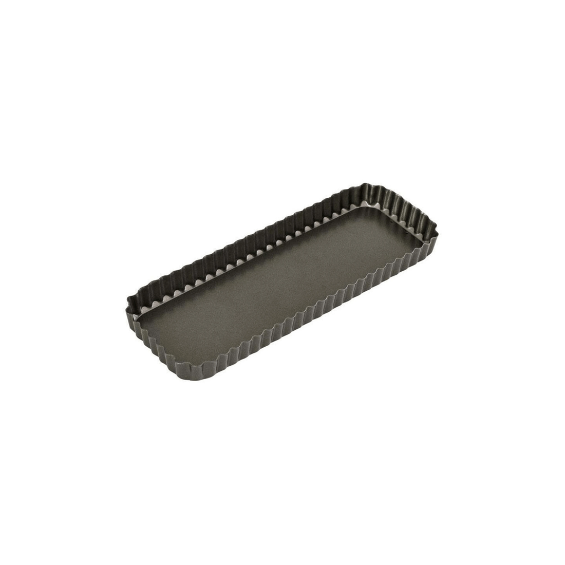 1 Bakemaster Rectangular Quiche Pan With Loose Base 36x13cm Carbon Steel
 - Grey, 1 of 3