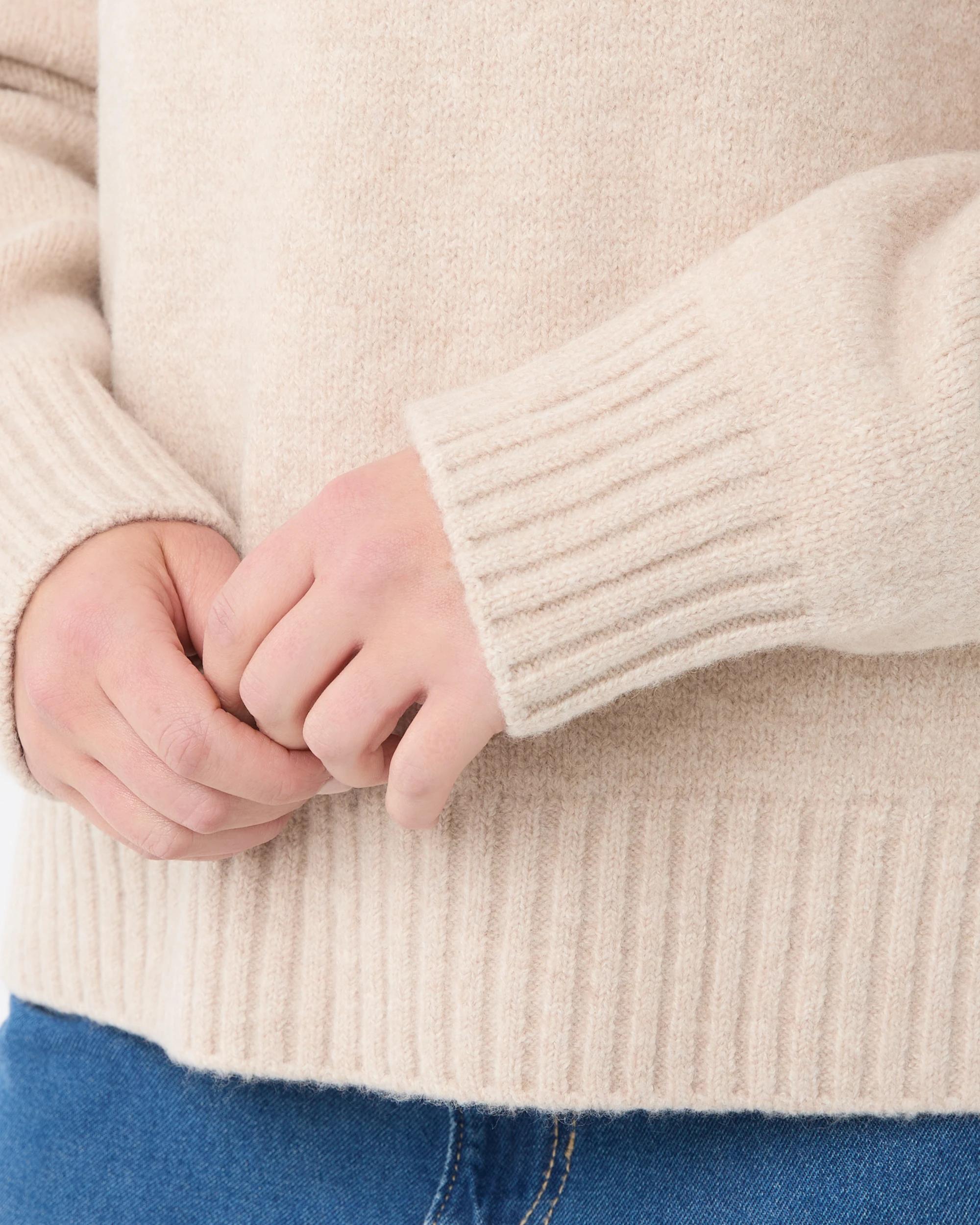 7 Blanket Stitch Jumper Bge Otml, 7 of 7