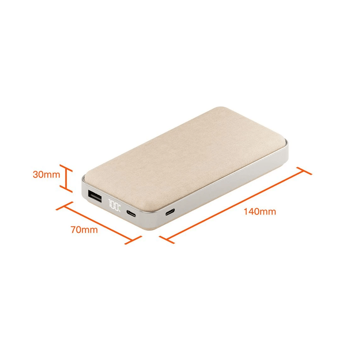 3 Cygnett ChargePro Powerbank 20,000mAh Champagne, 3 of 5