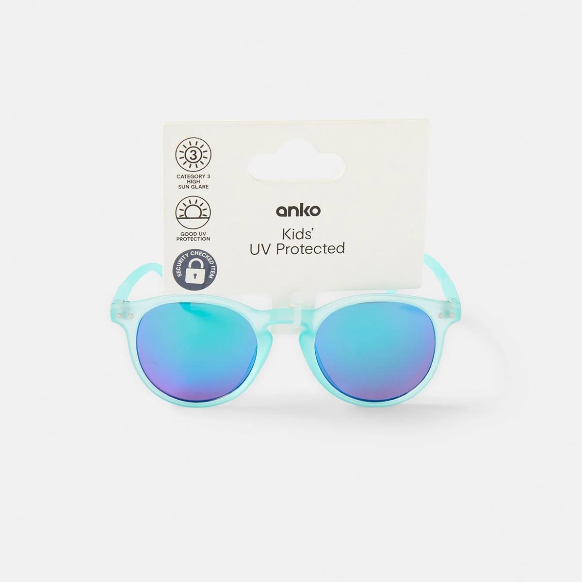 5 Kids UV Protected Sunglasses - Aqua Aqua, 5 of 5