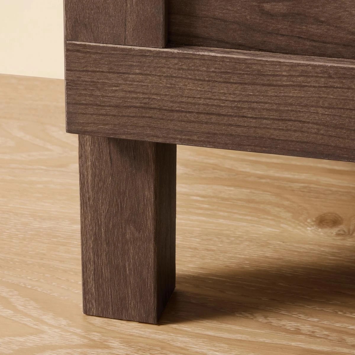 7 Bailey Bedside Table Walnut Look, 7 of 8