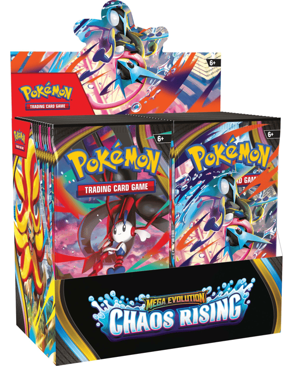 Pokemon Trading Card Game: Mega Evolution Chaos Rising Booster - Assorted
