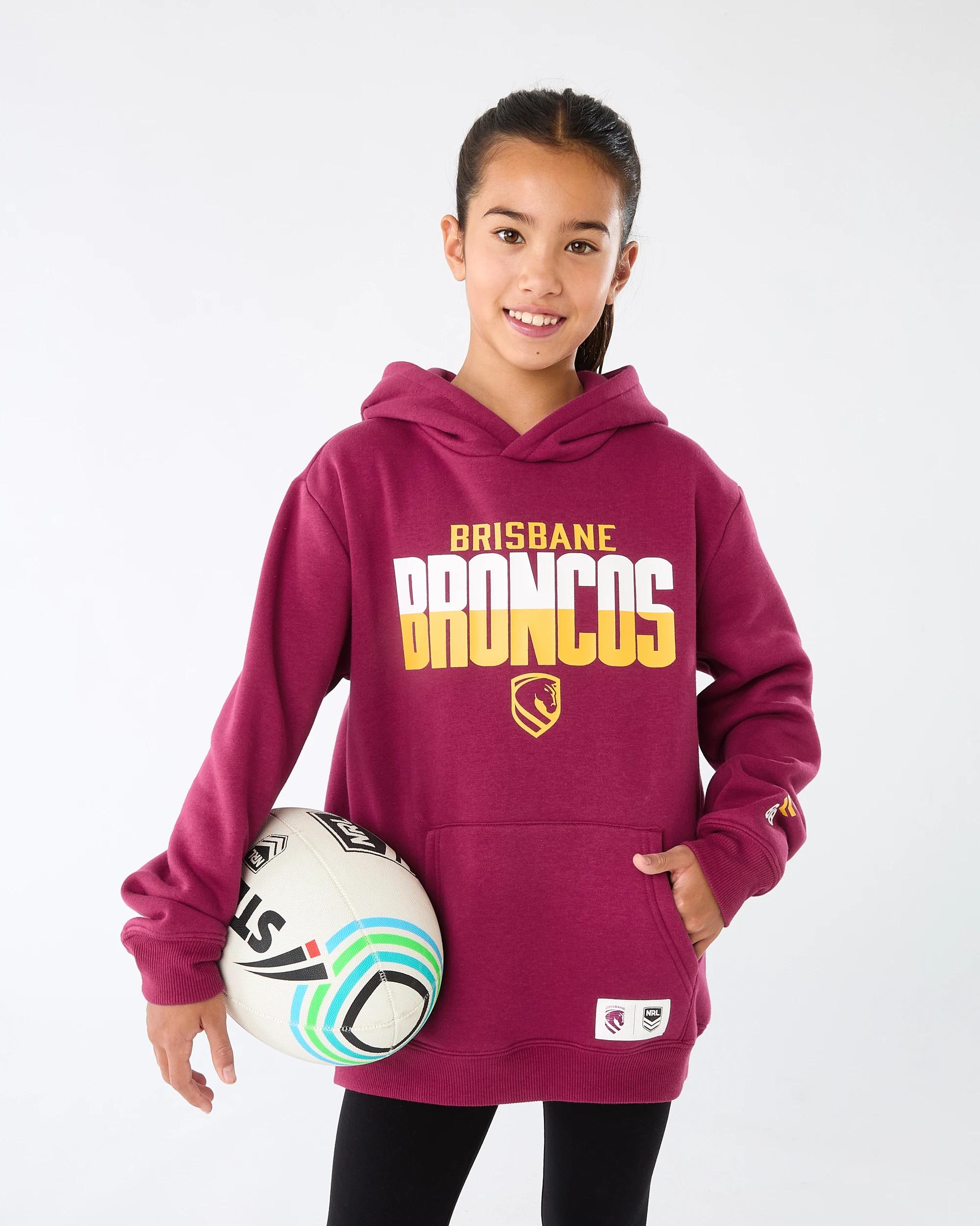 3 NRL Kids Hoodie Broncos, 3 of 9