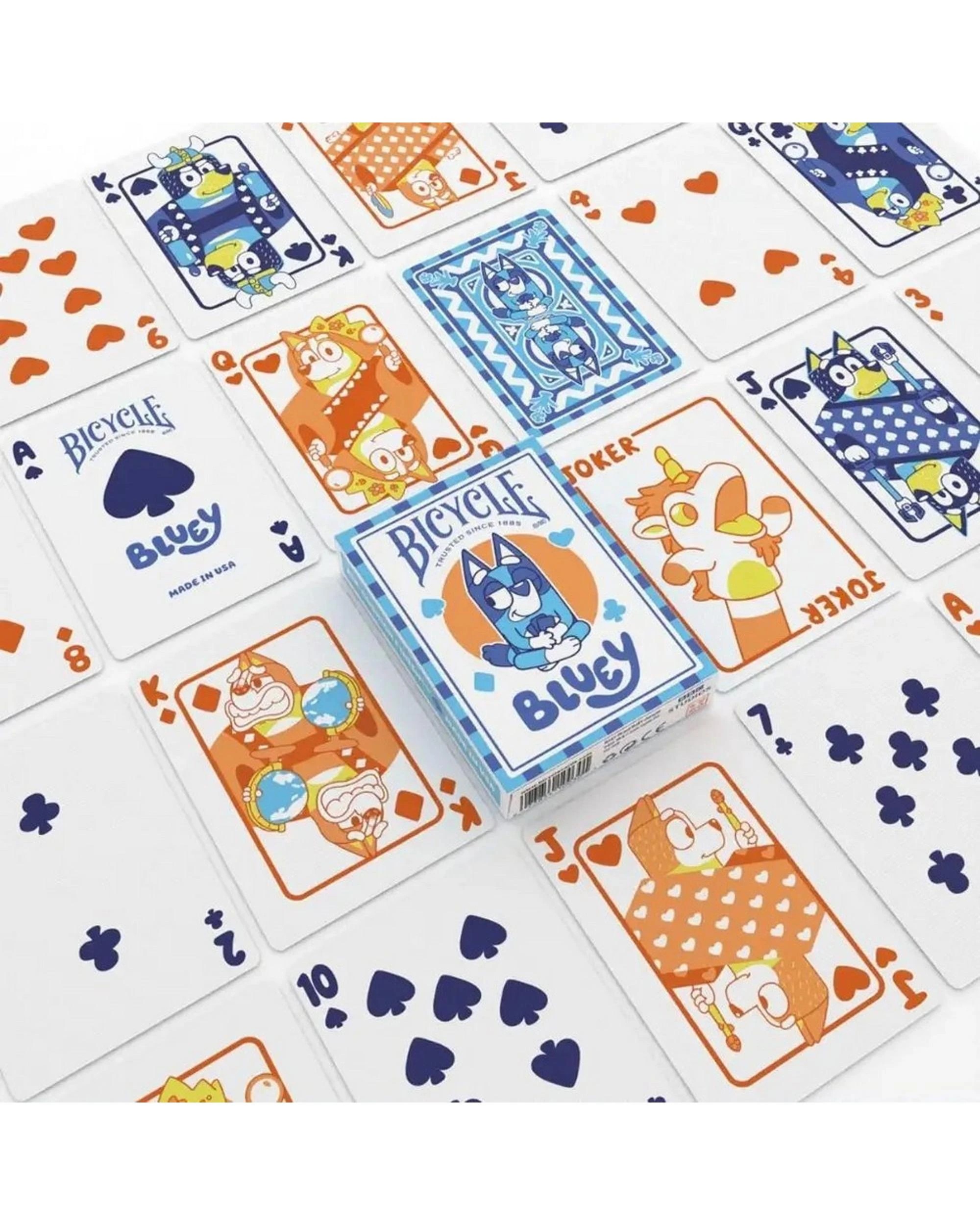 4 Bicycle Bluey Playing Cards, 4 of 4