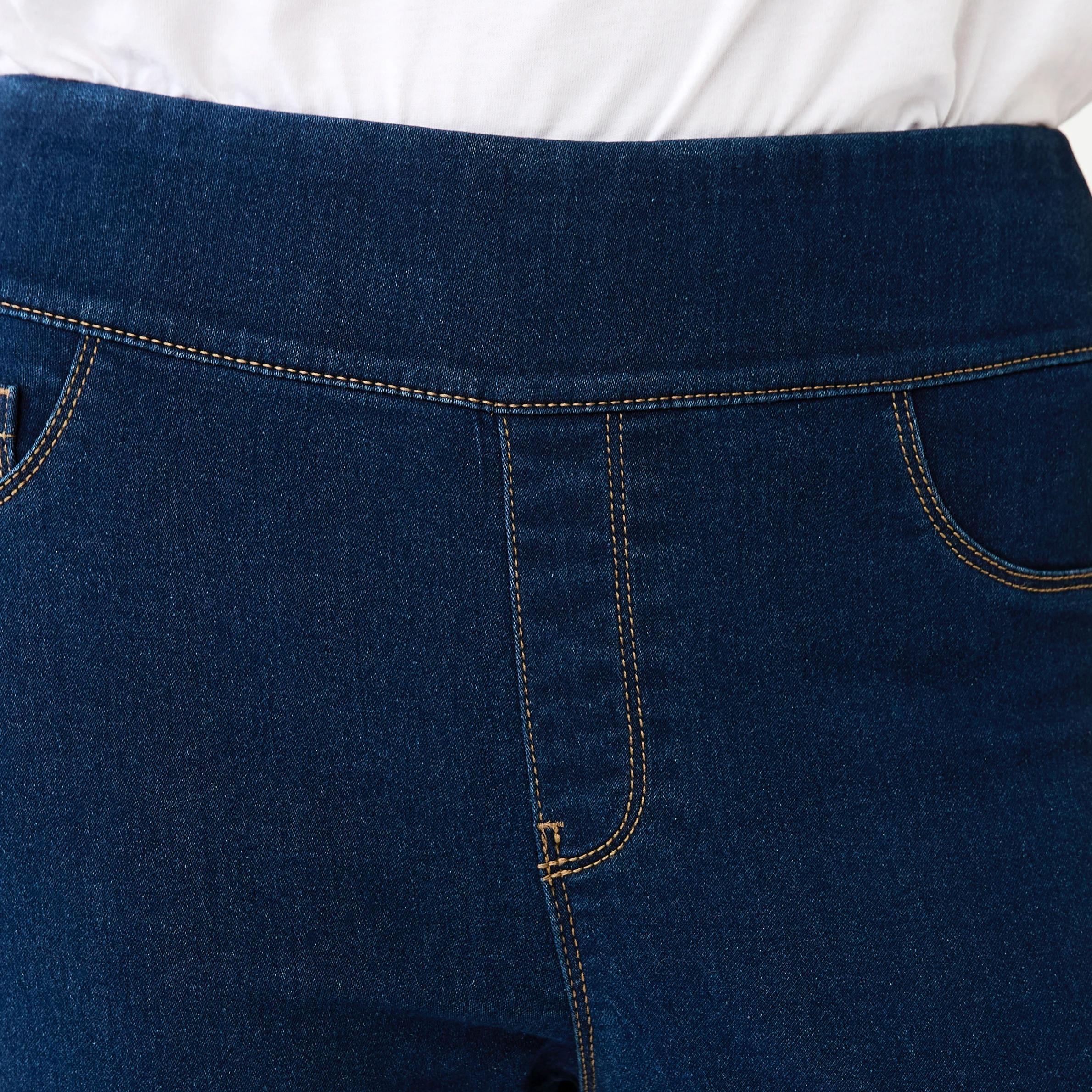 5 Denim Jeggings DARK WASH, 5 of 9