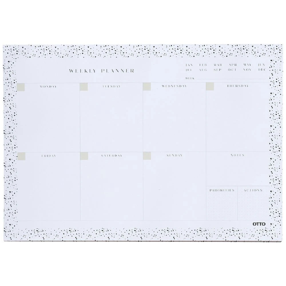 2 Otto A3 Weekly Business Desk Planner 60 Sheets, 2 of 2