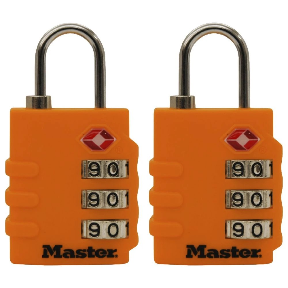 5 Master Lock 30mm TSA Luggage Padlock 2 Pack, 5 of 6