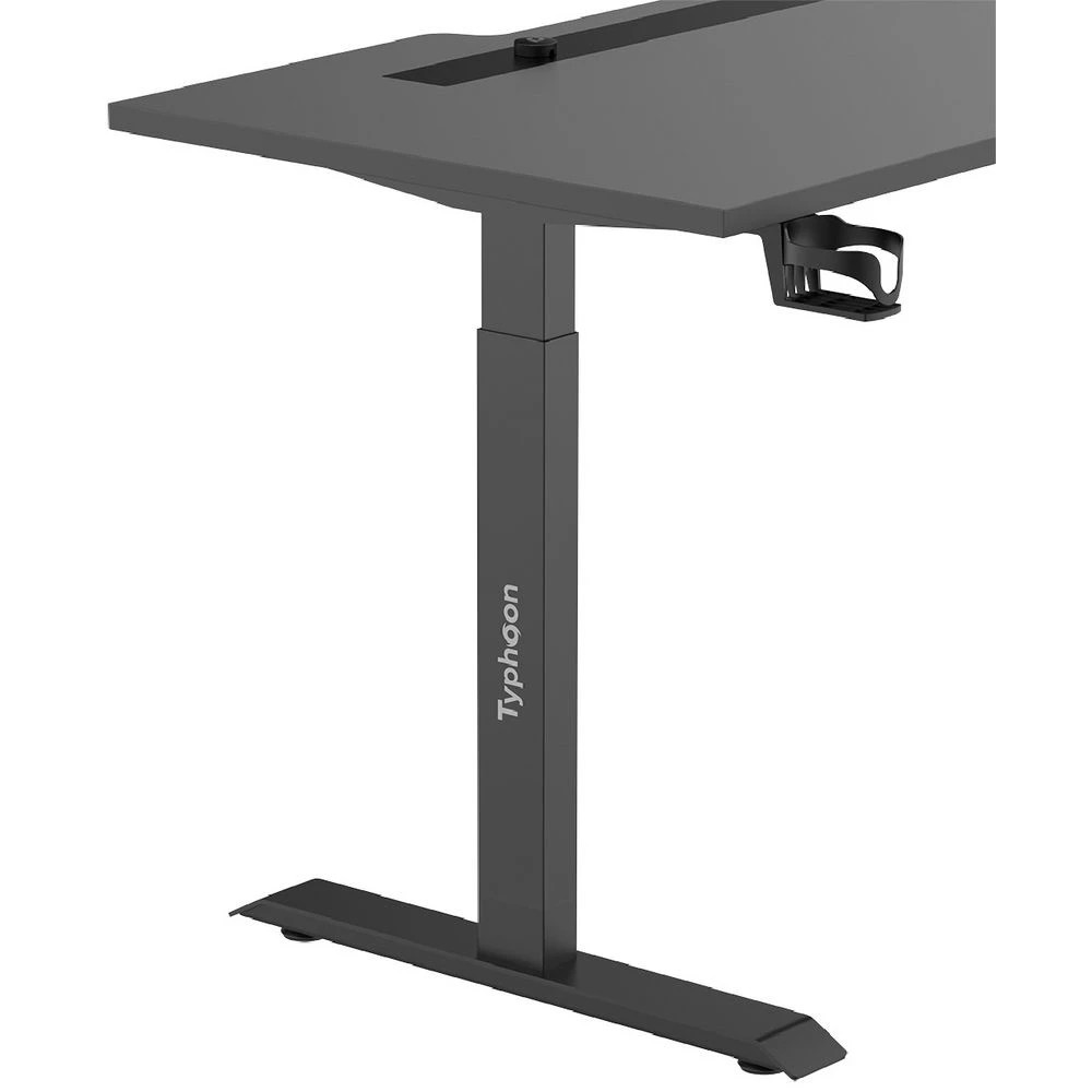 6 Typhoon Strike Electric Sit Stand Gaming Desk 1800mm Black Desks, Tables and Workstations, 6 of 10
