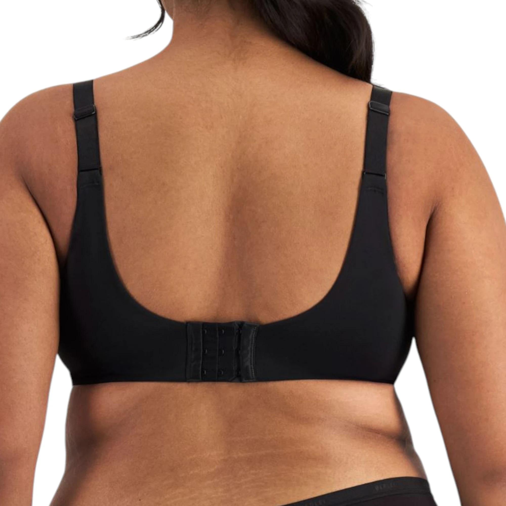 3 Be By Berlei Womens Contour Back Smoothing Black Bra BLACK, 3 of 3
