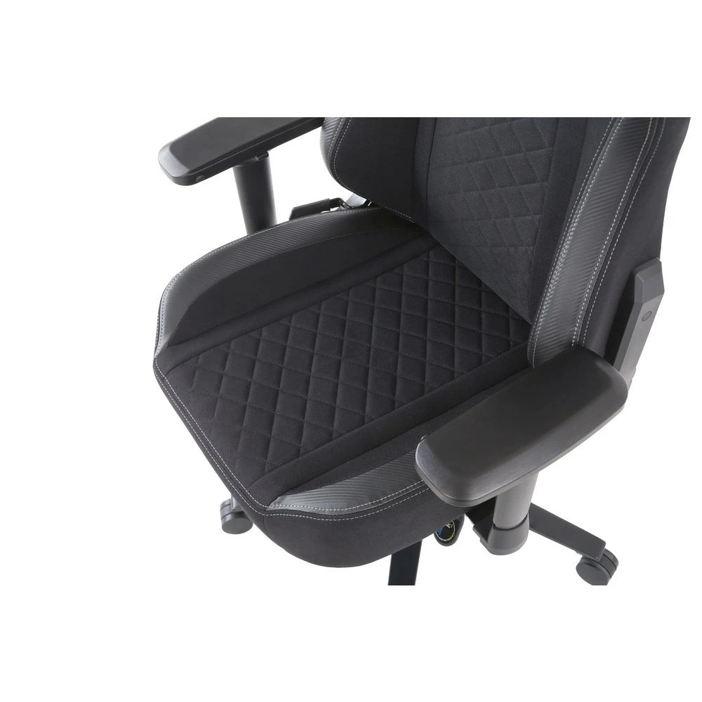 8 Typhoon Prime Fabric Chair Black Ergonomic Chairs and Desk Chairs, 8 of 10
