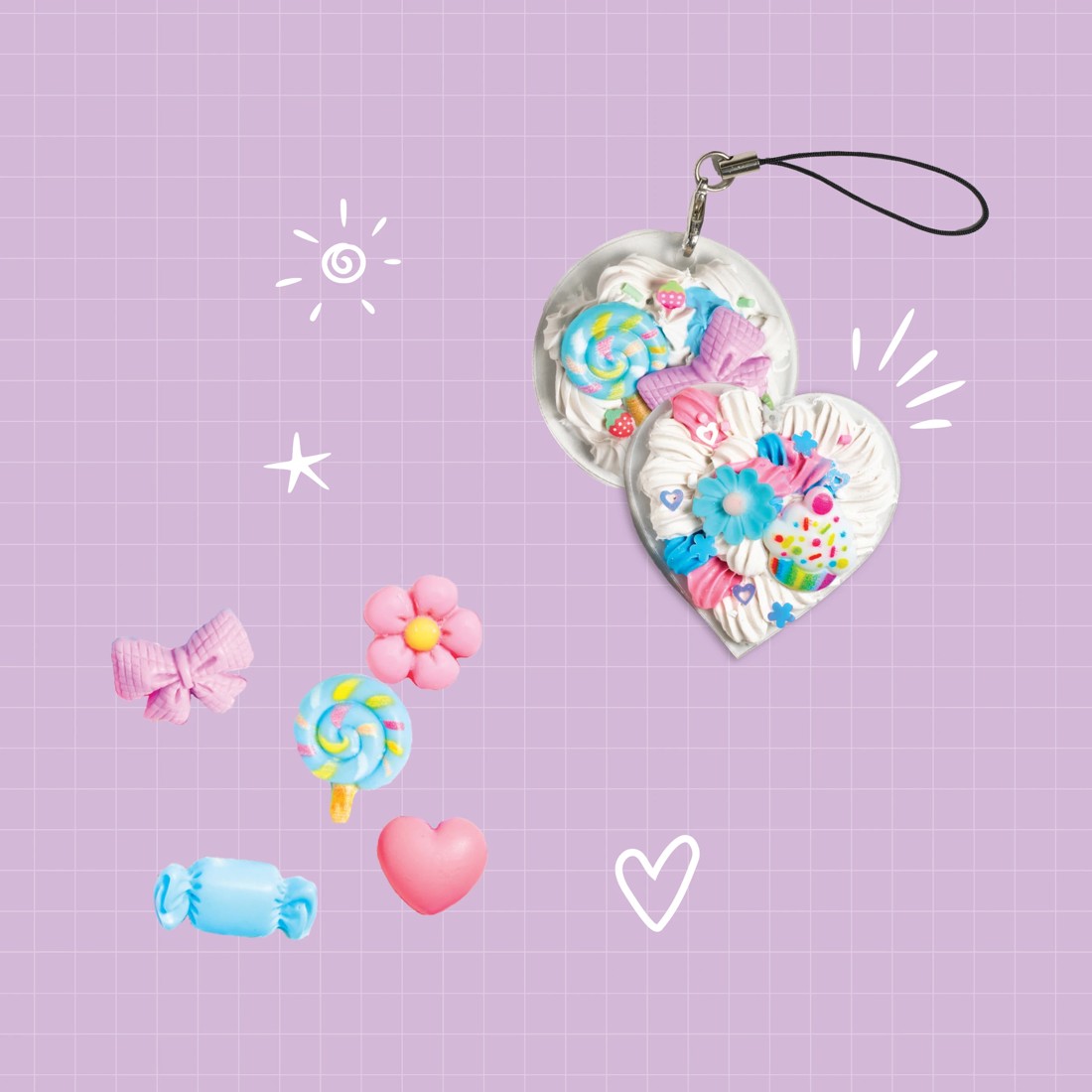 7 Oh My Craft! Tech Decor and Accessories Whipped Clay Kit, 7 of 7