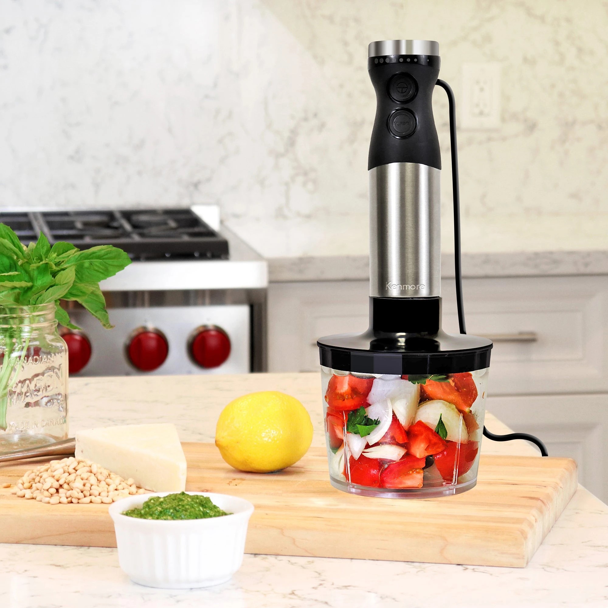 3 Kenmore Immersion Blender Quad Blade - Silver, 3 of 7