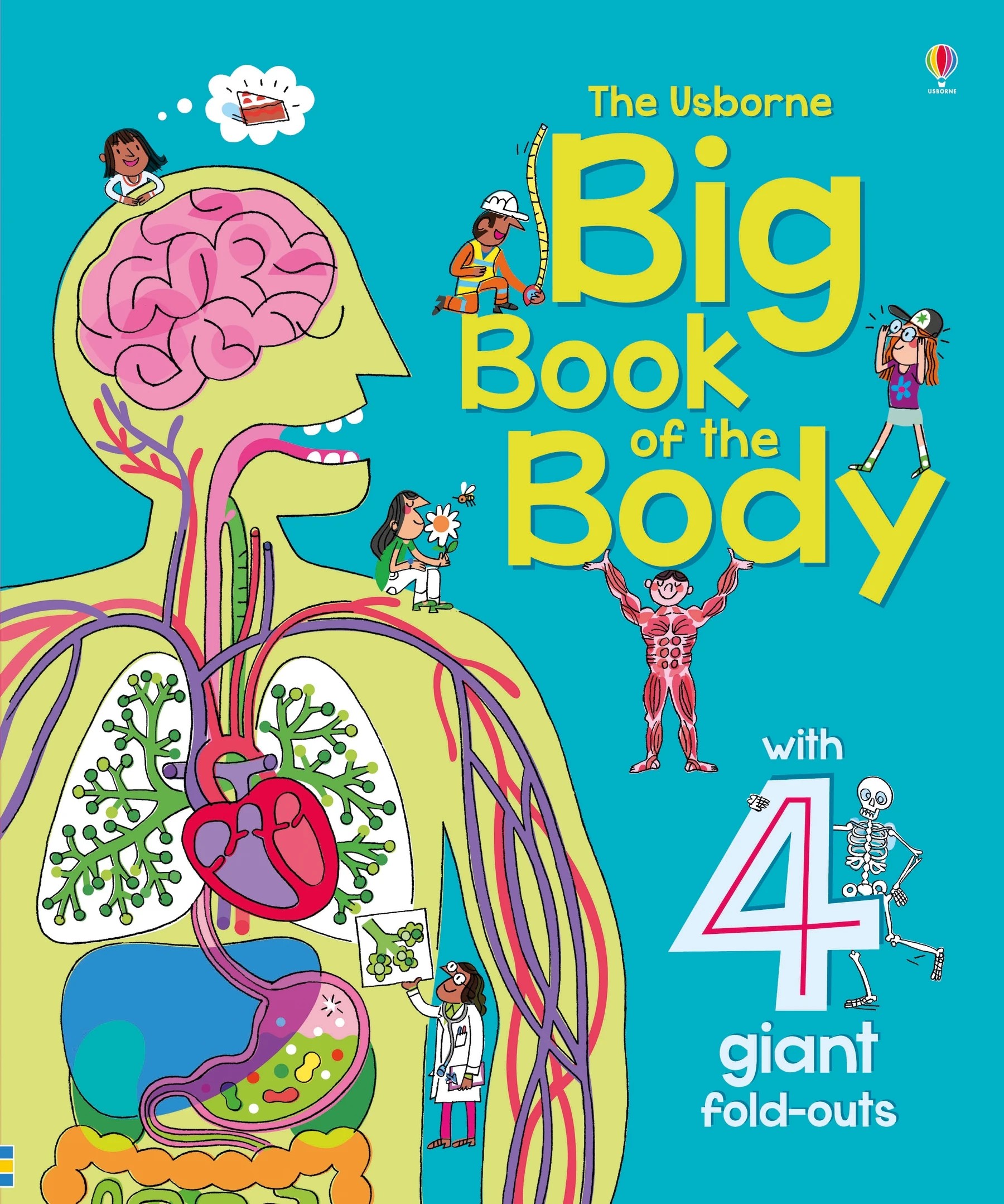1 The Usborne Big Book of the Body by Minna Lacey and Peter Allen - Book, 1 of 1