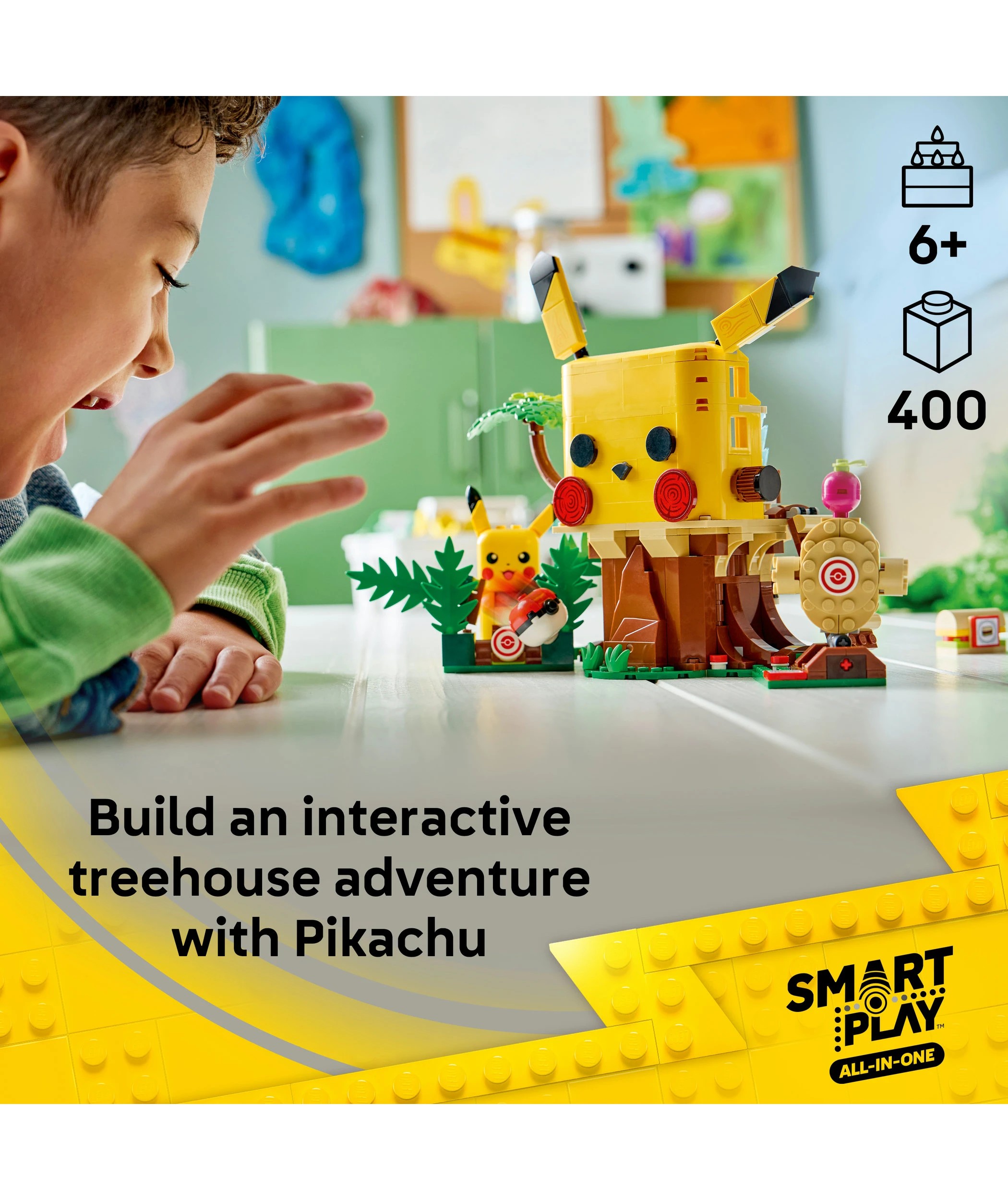 4 LEGO Pokemon SMART Play: Training House with Pikachu 72164, 4 of 11