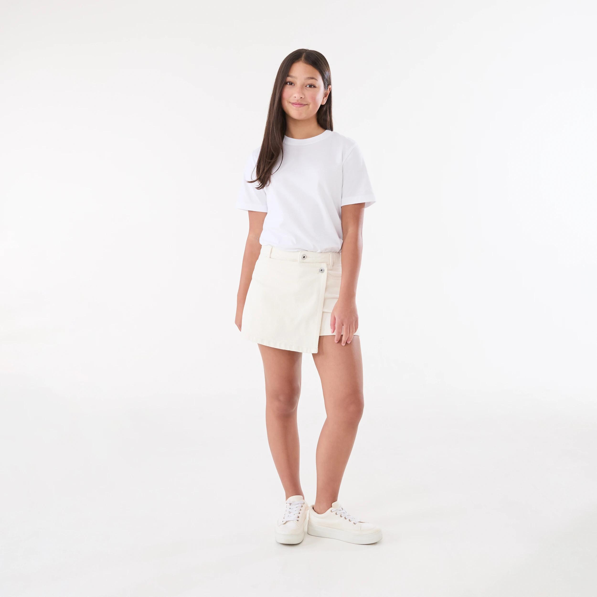 5 Denim Skort WHITE, 5 of 6
