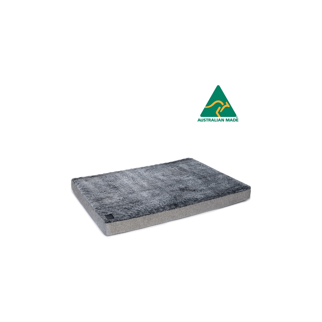 2 Superior Pet Goods Orthopedic Pet Bed Faux Fur Grey Large 102cm Mat - Durable Non Slip Base
 - Grey, 2 of 5