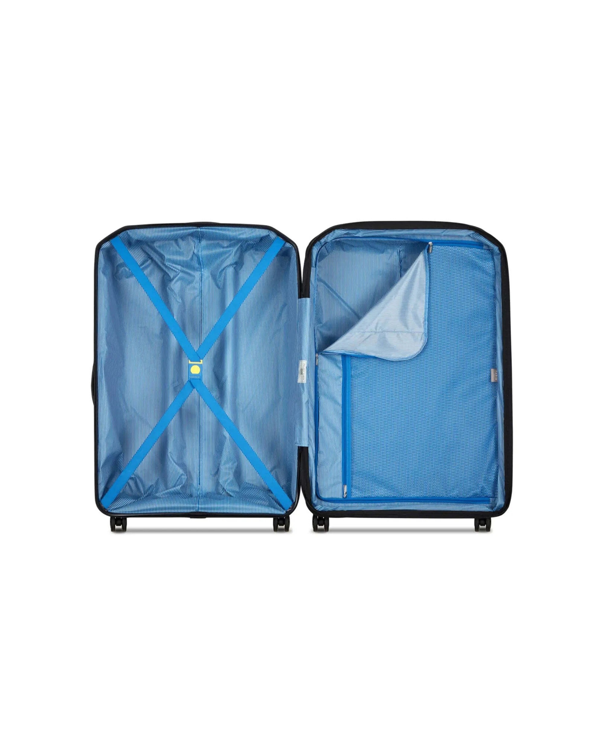 2 Delsey Anvers 75 cm 4 Wheel Expandable Suitcase TSA Lock Matte Finish Teal - Green, 2 of 7
