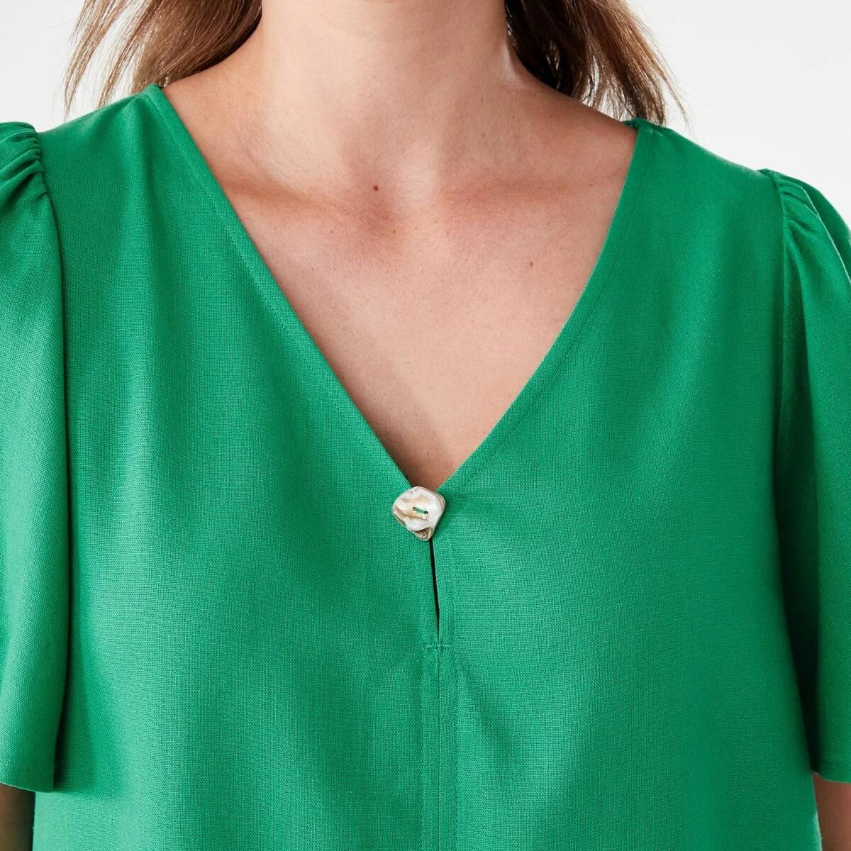 5 Short Sleeve Flutter Top SIMPLY GREEN, 5 of 6