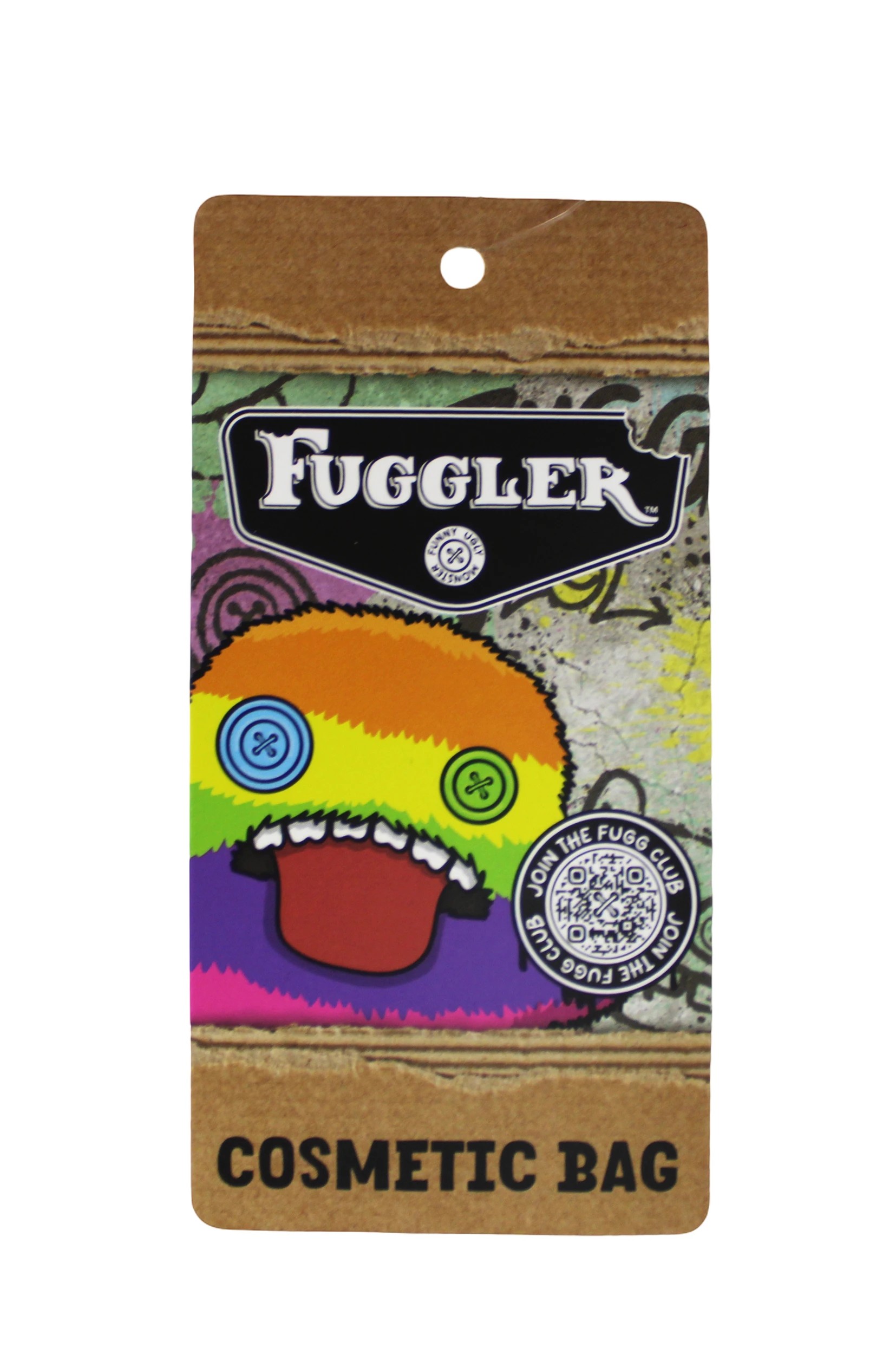 3 Fuggler Train Plush Cosmetic Case - Rainbow, 3 of 4