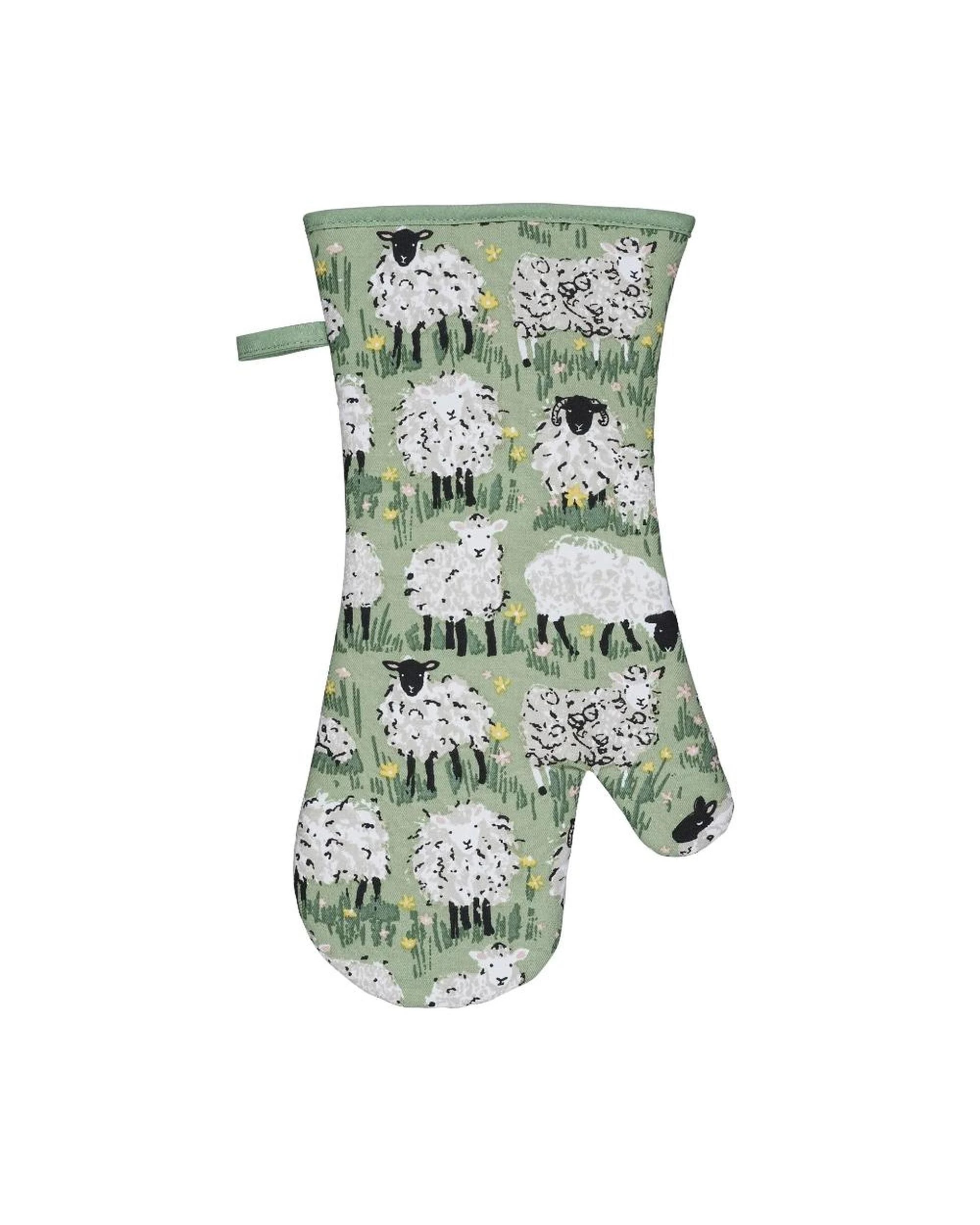 1 Ulster Weavers Gauntlet Oven Glove Woolly Sheep  37 x 20cm, 1 of 3