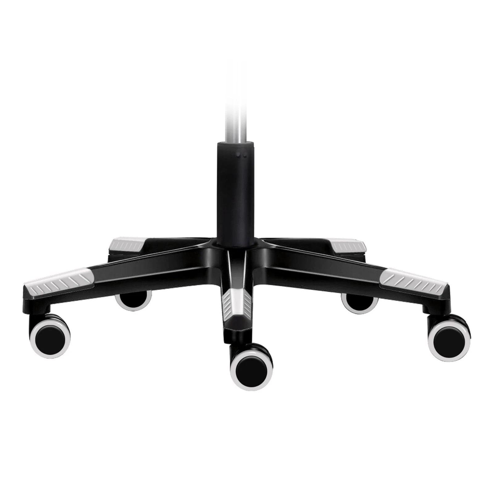 6 Alfordson Gaming Chair Office Racer Large Lumbar Cushion Footrest Seat Leather - White, 6 of 10