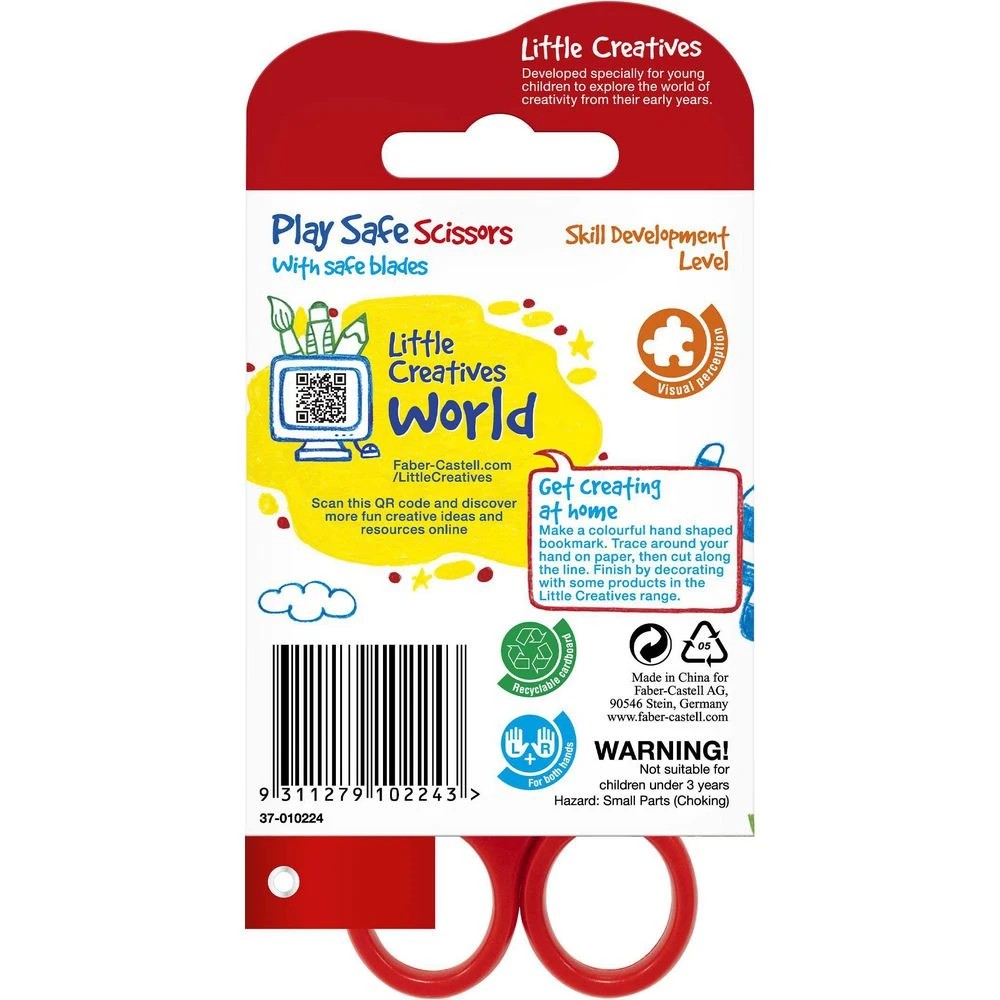 3 Faber-Castell Little Creatives Playsafe Scissors, 3 of 7