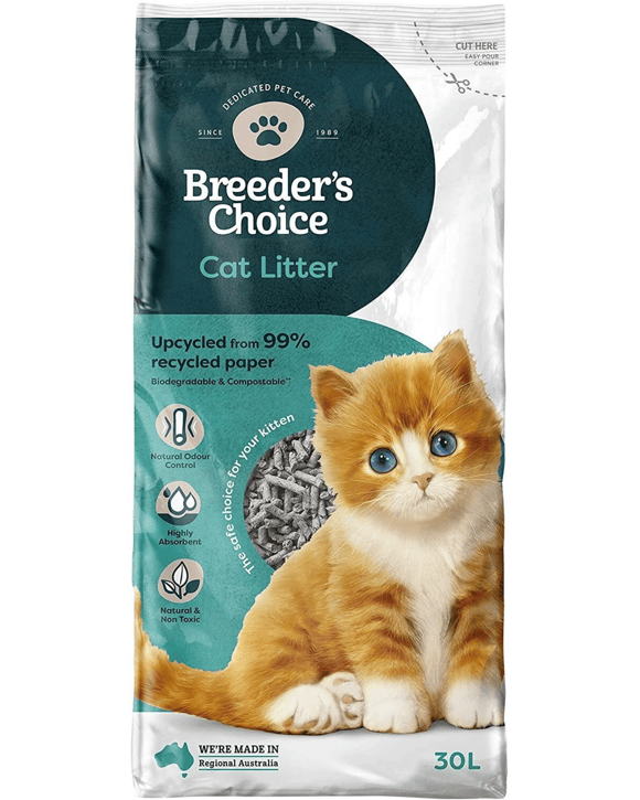 Breeders Choice Cat Litter - 30L