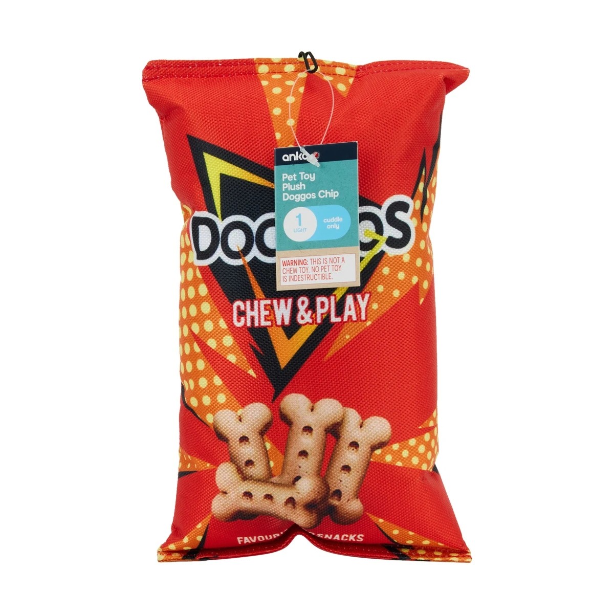 5 Pet Toy Plush Doggos Chips, 5 of 5