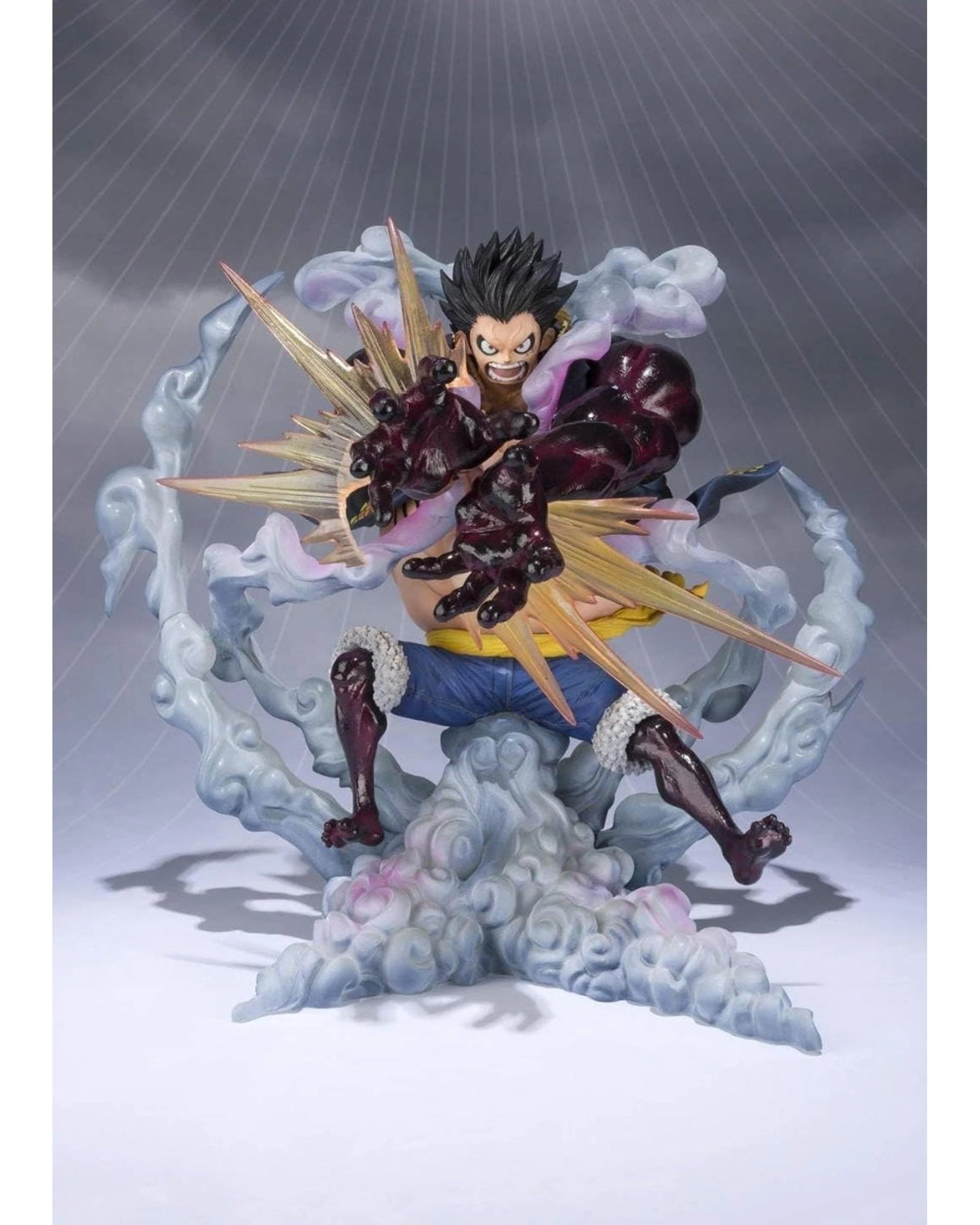2 Tamashii Nations Figuartszero Extra Battle One Piece Monkey D. Luffy Gear 4 Leo Bazooka 7 inch Figure, 2 of 4