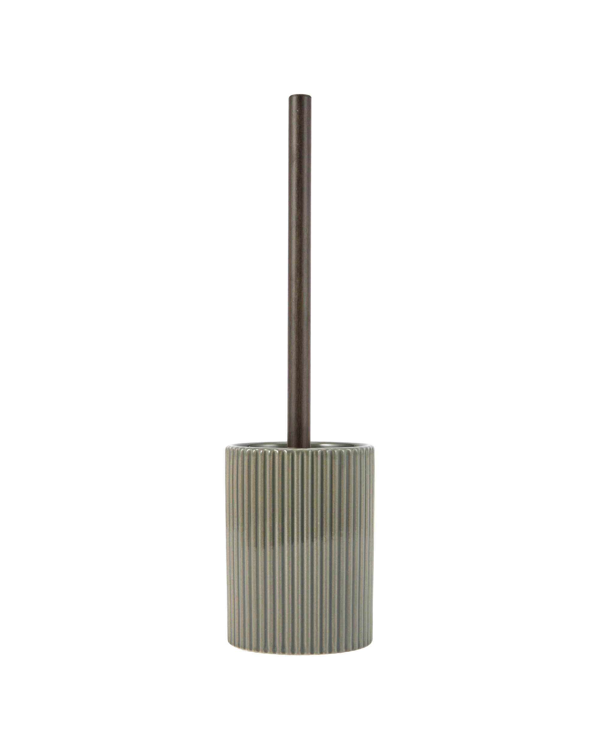 6 Green Glaze Toilet Brush, 6 of 7