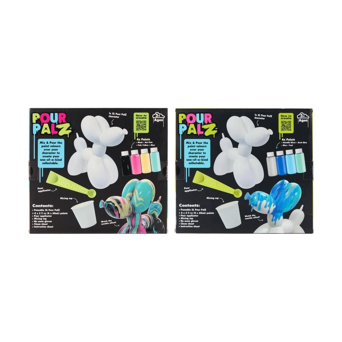 4 Pour Palz XL Balloon Dog - Assorted, 4 of 4