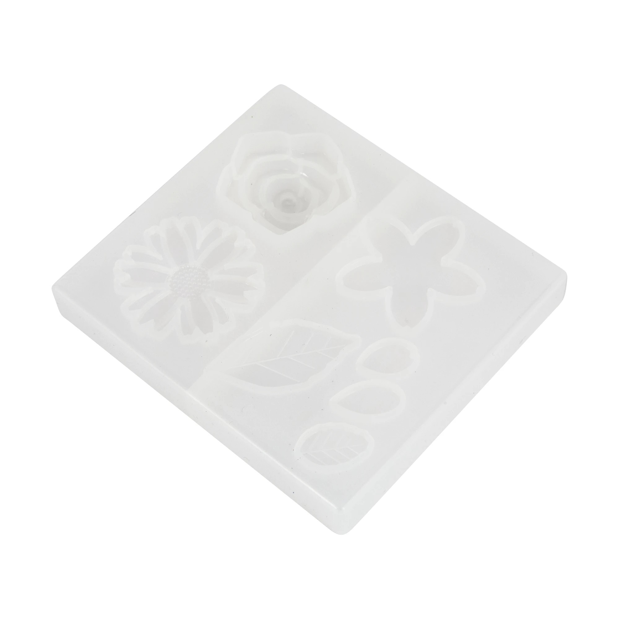 2 Candle Topper Mould - Flower, 2 of 3