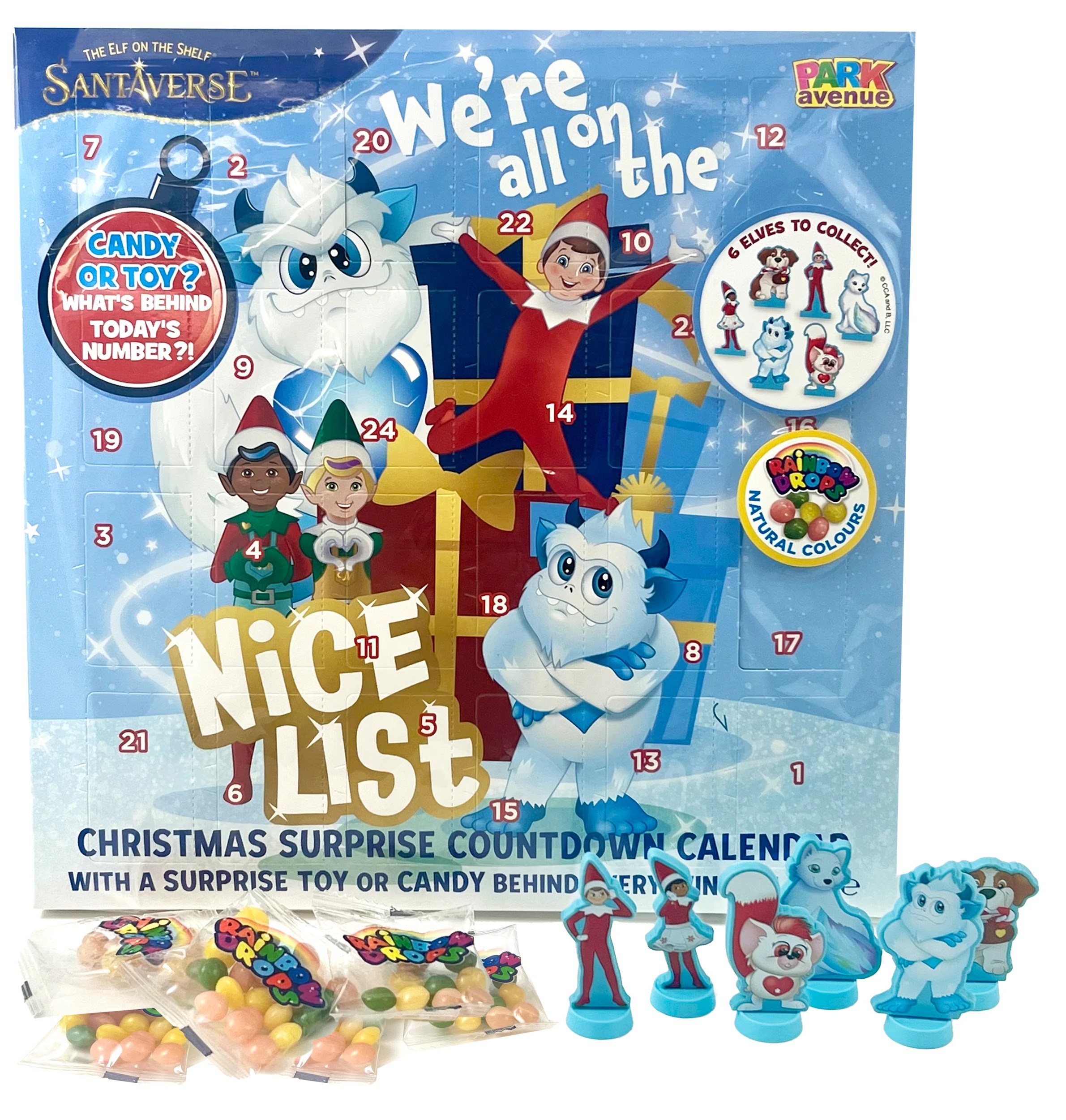 1 Park Avenue The Elf on the Shelf Christmas Surprise Countdown Calendar 90g, 1 of 3