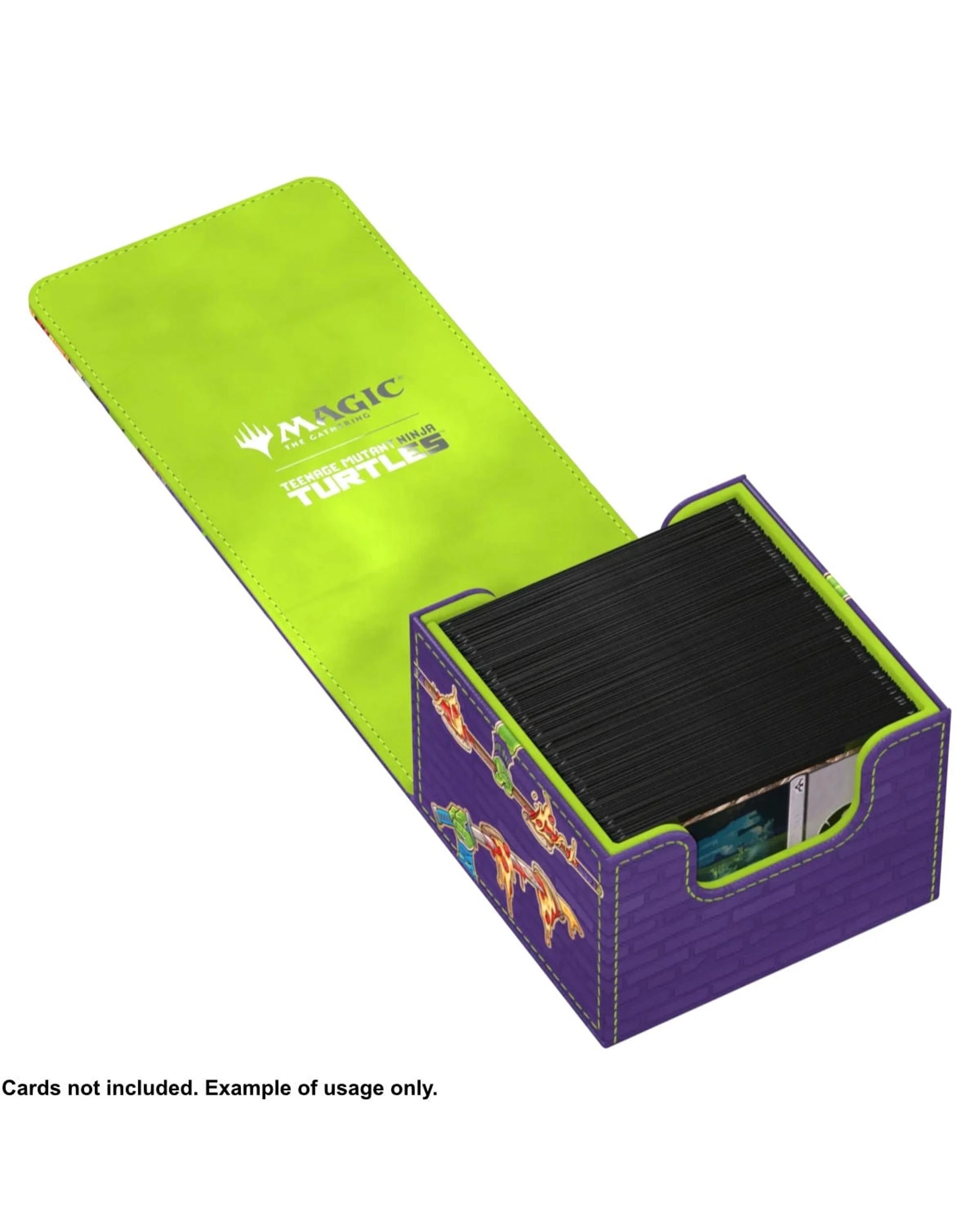 9 Ultimate Guard Magic The Gathering Teenage Mutant Ninja Turtles Sidewinder 133+ Xenoskin Pizza Box Beck Box - Purple, 9 of 10