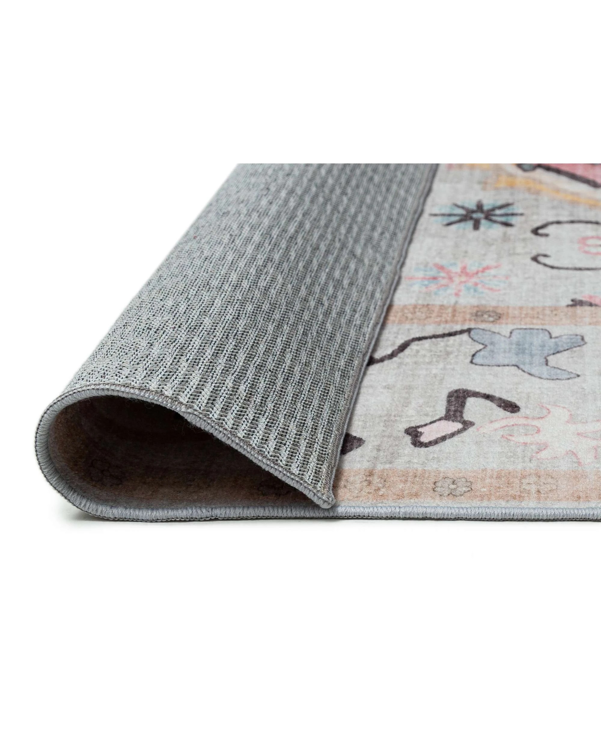 5 Loopsie Milolii Multi-Colour Washable Rug-400cm x 300cm - Grey, 5 of 8
