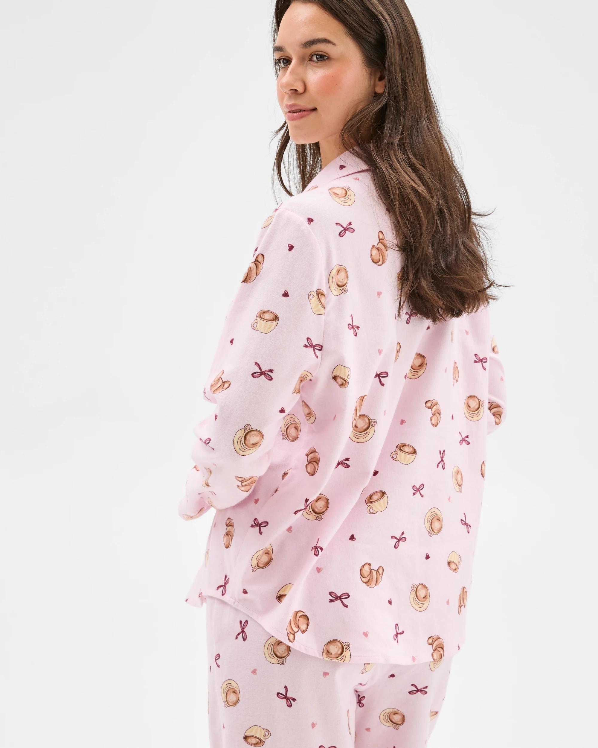 6 Target Woman Australian Cotton Flannelette Pyjama Set CROISSANT, 6 of 6