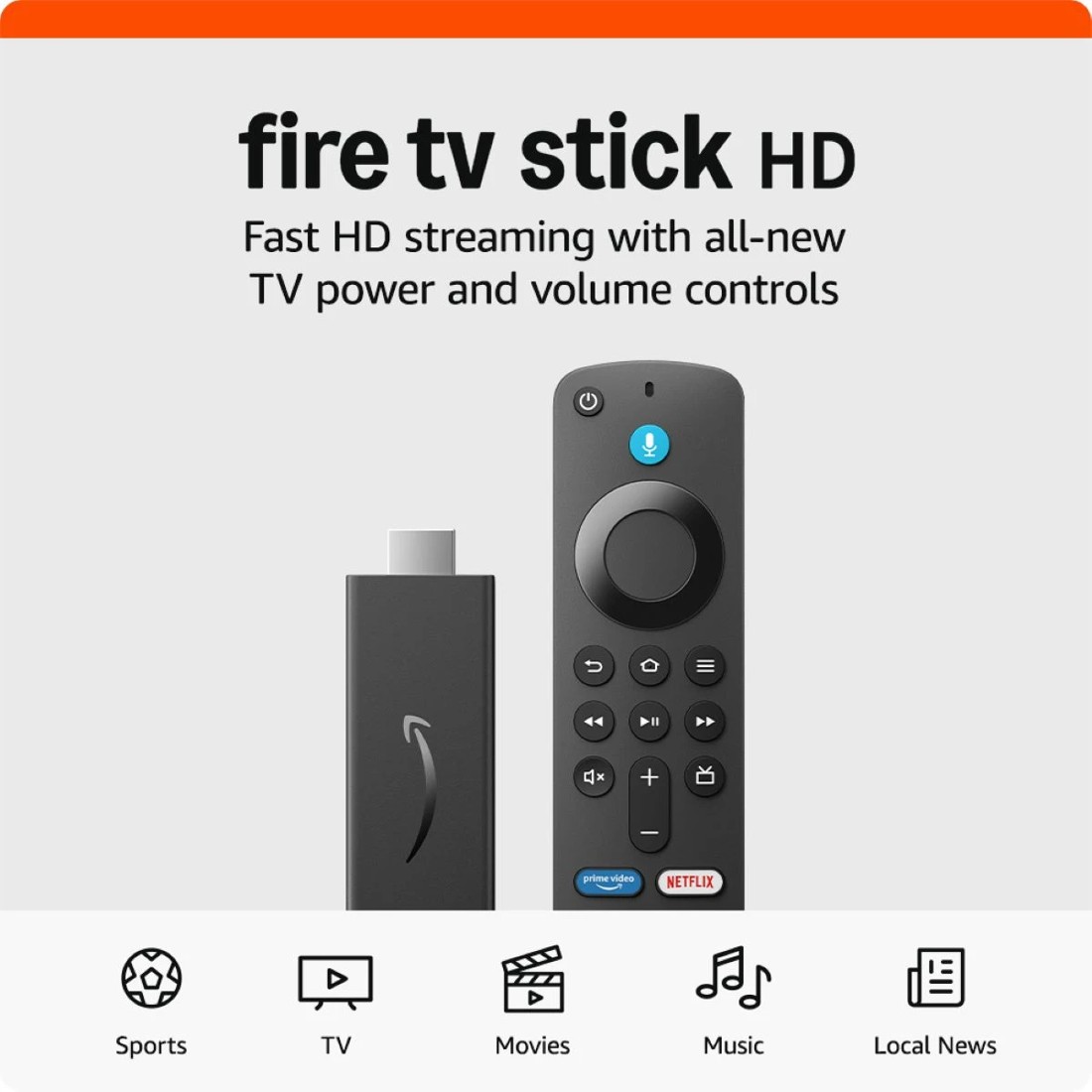 1 Amazon Fire TV Stick HD, 1 of 6