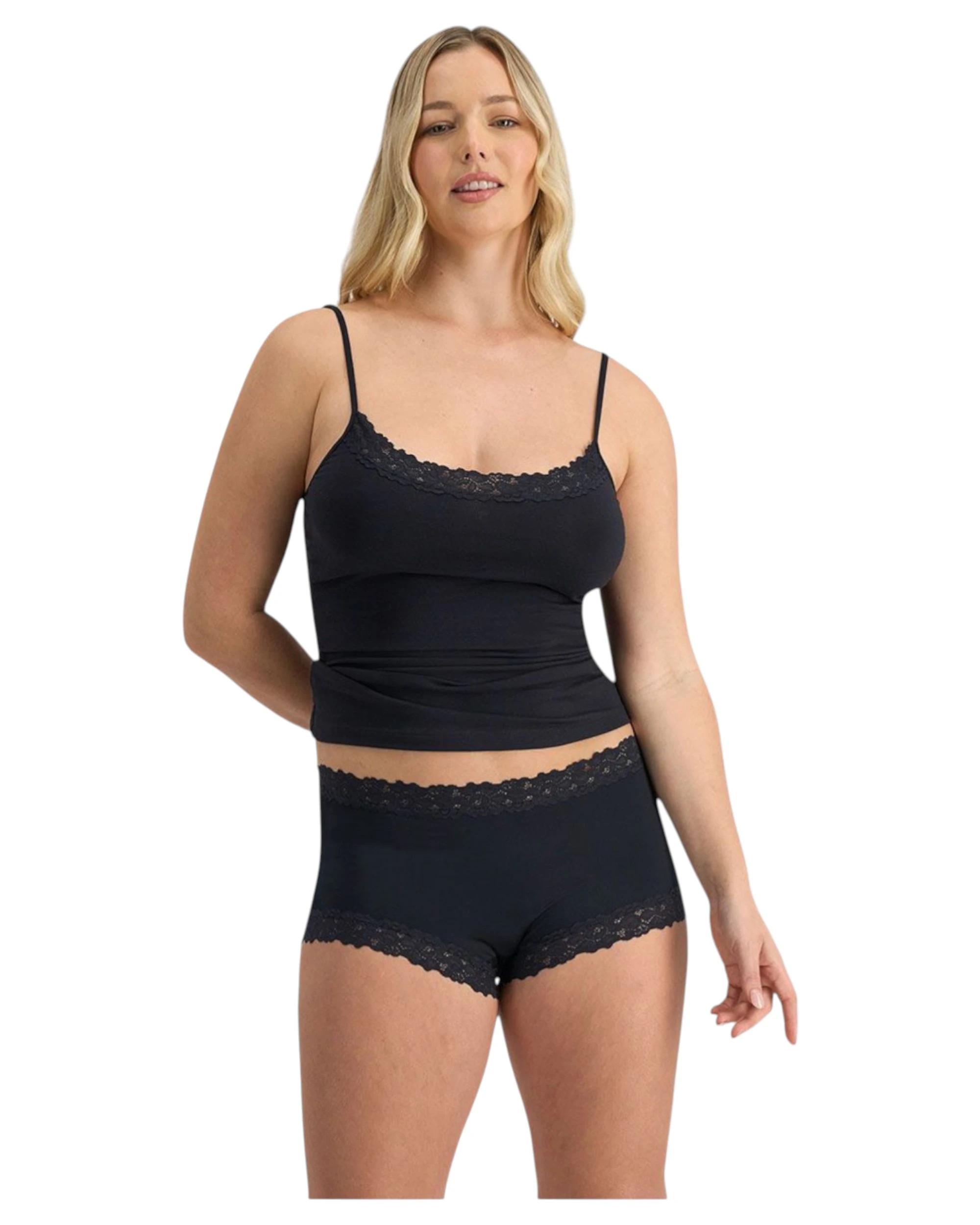 2 Jockey 12 Pack Womens Parisienne Full Brief Underwear BLACK, 2 of 4