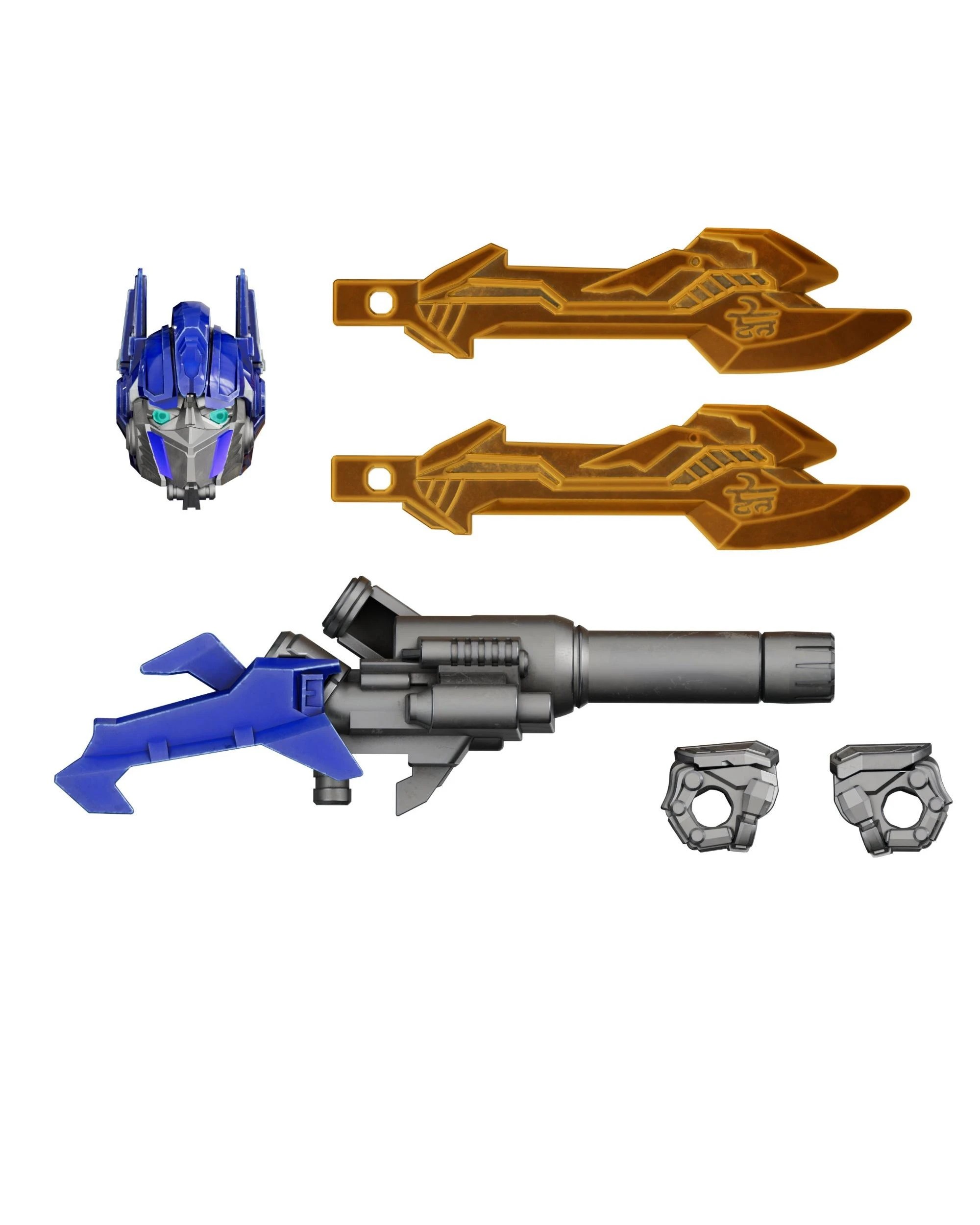 8 Blokees Transformers Classic Class 09 Movie 1 Optimus Prime Model Kit, 8 of 8