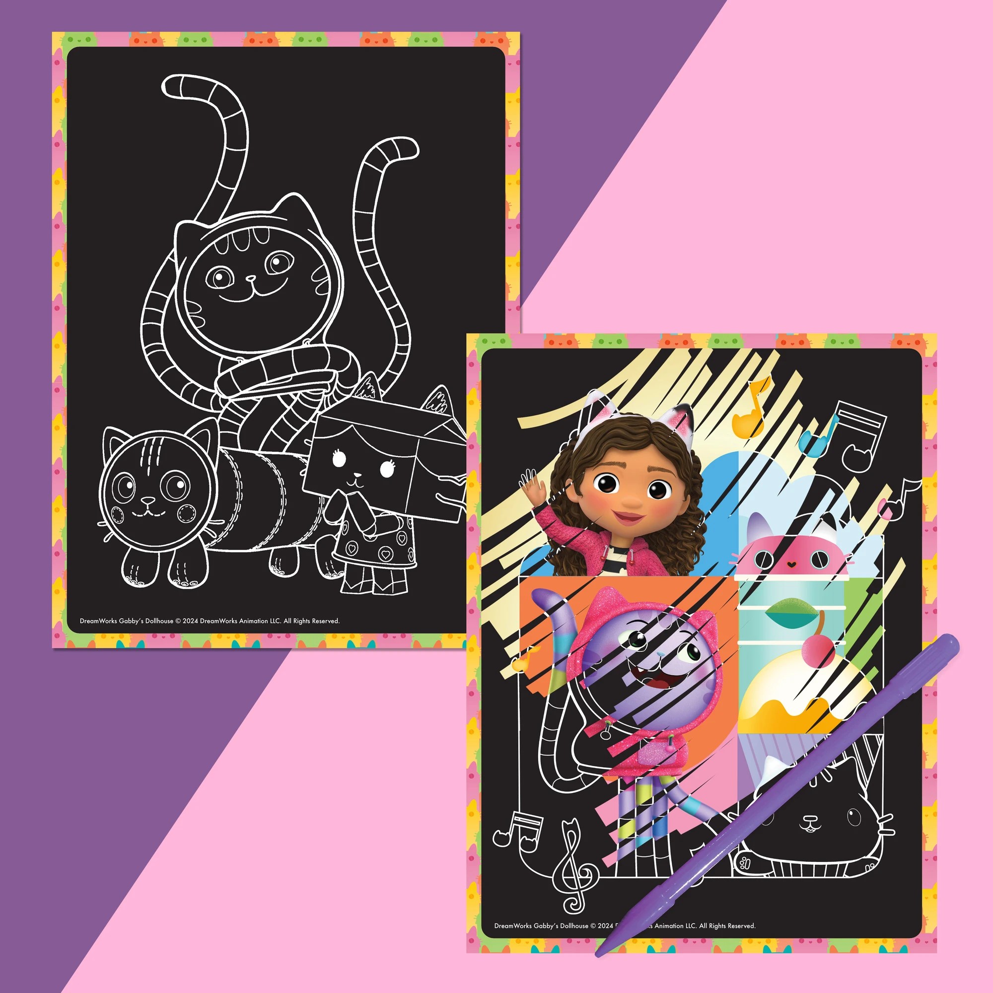 6 DreamWorks Gabby's Dollhouse Ultimate Scratch Surprise Activity Kit - Book, 6 of 8