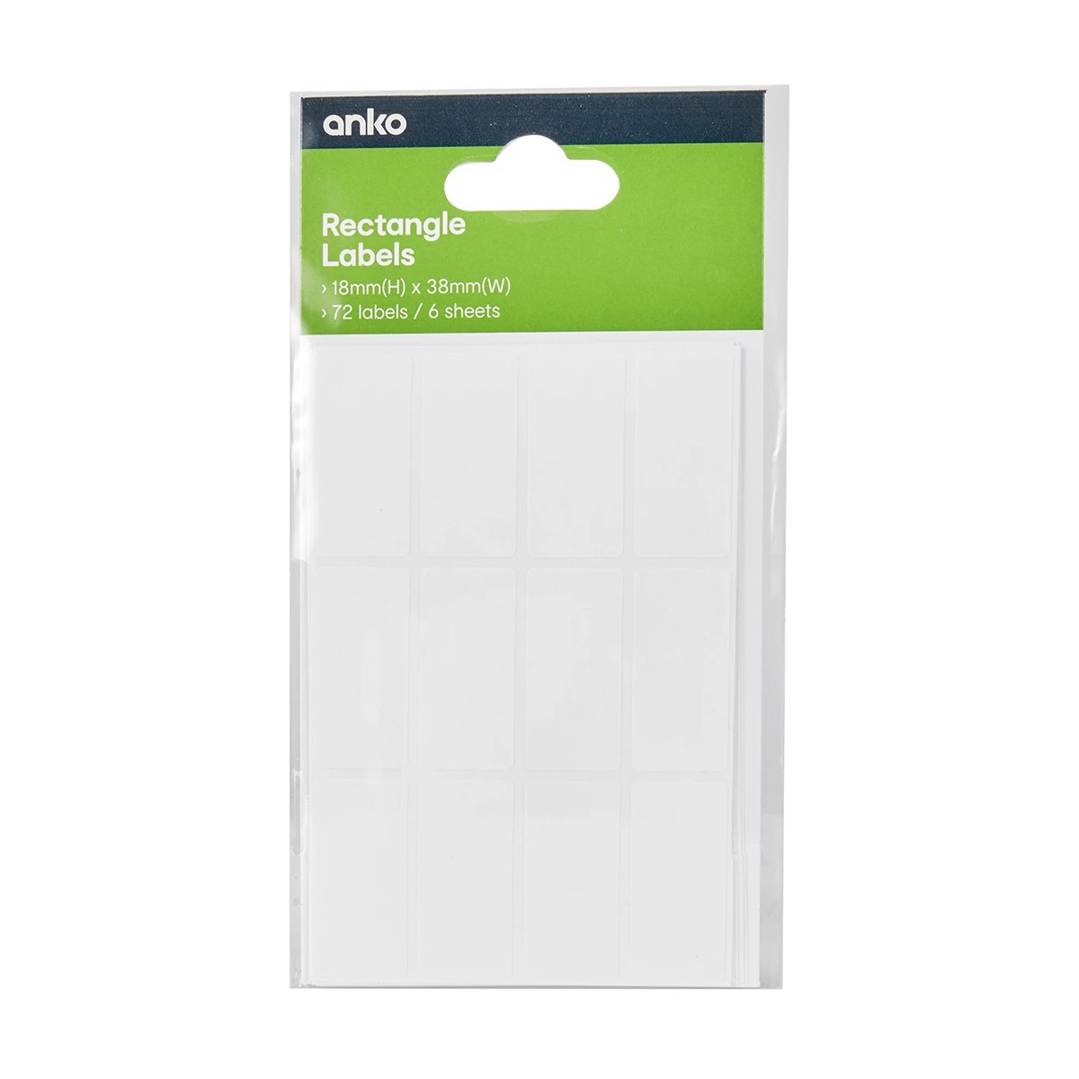 5 72 Pack Rectangle Labels, 5 of 5