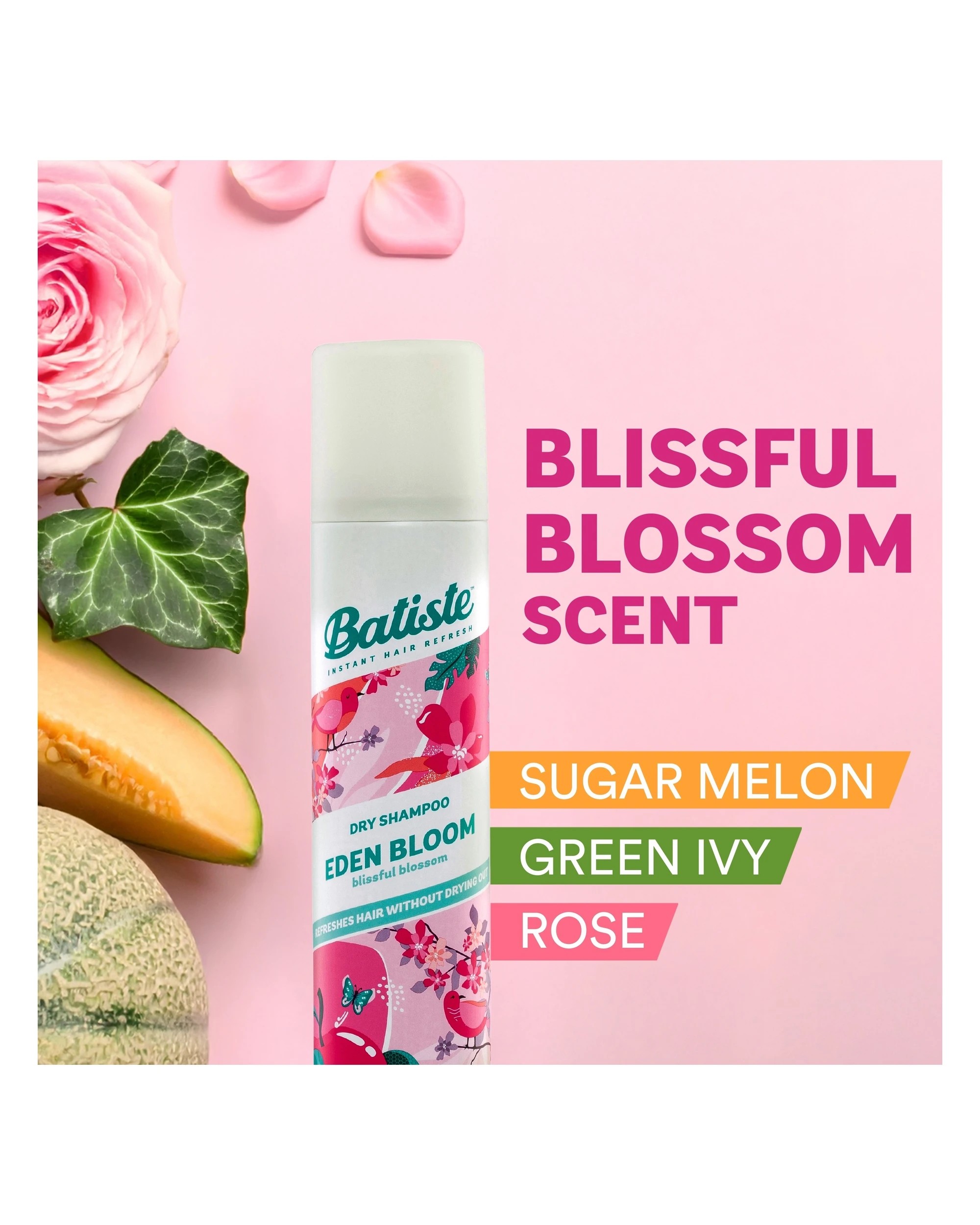 4 Batiste Eden Bloom Dry Shampoo 200ml - Blissful Blossom, 4 of 9