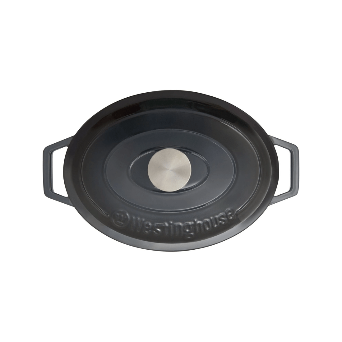 4 Westinghouse 5L Oval Cast Iron Casserole Pot, 4 of 6